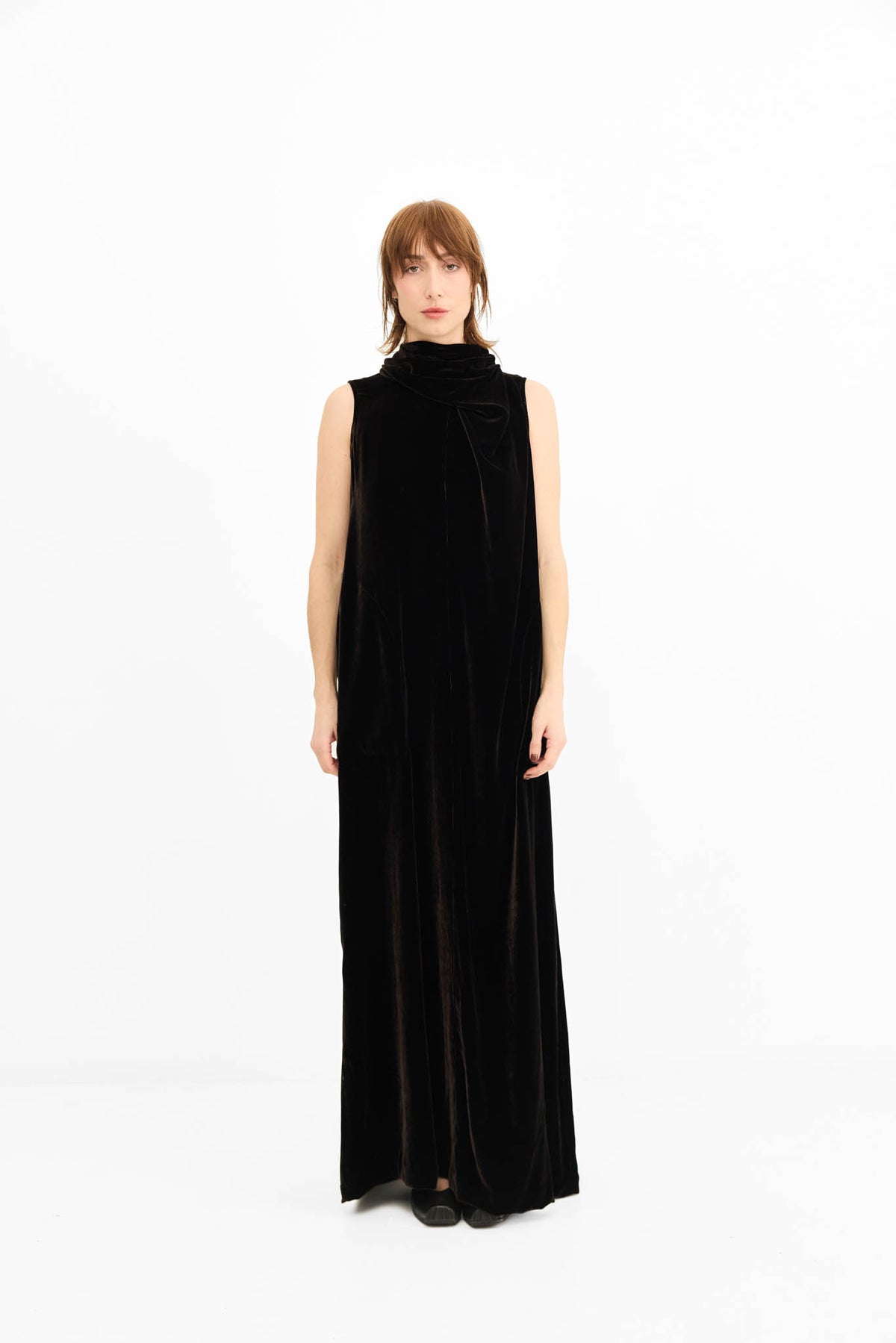 Edwina Dress - Chocolate