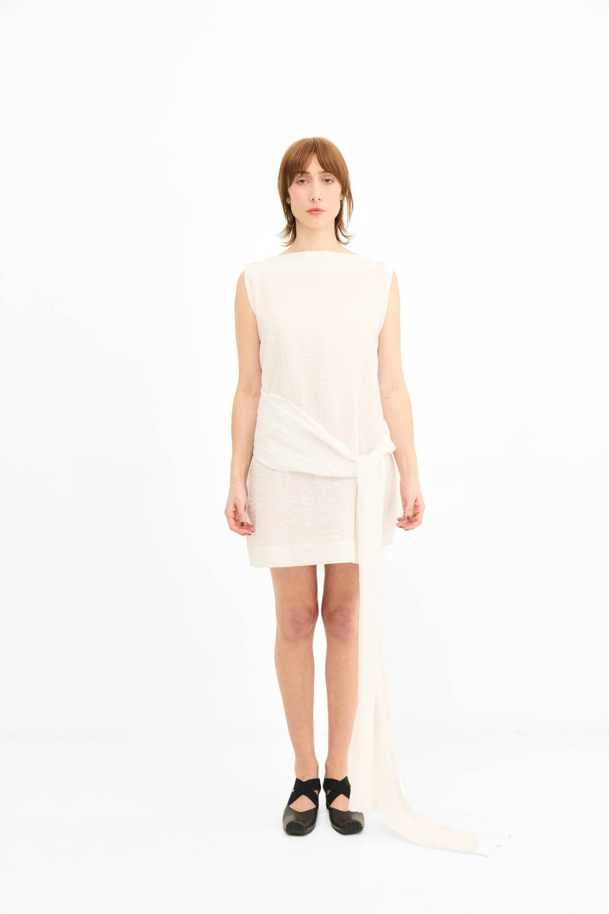 Grace Dress Short - Milk