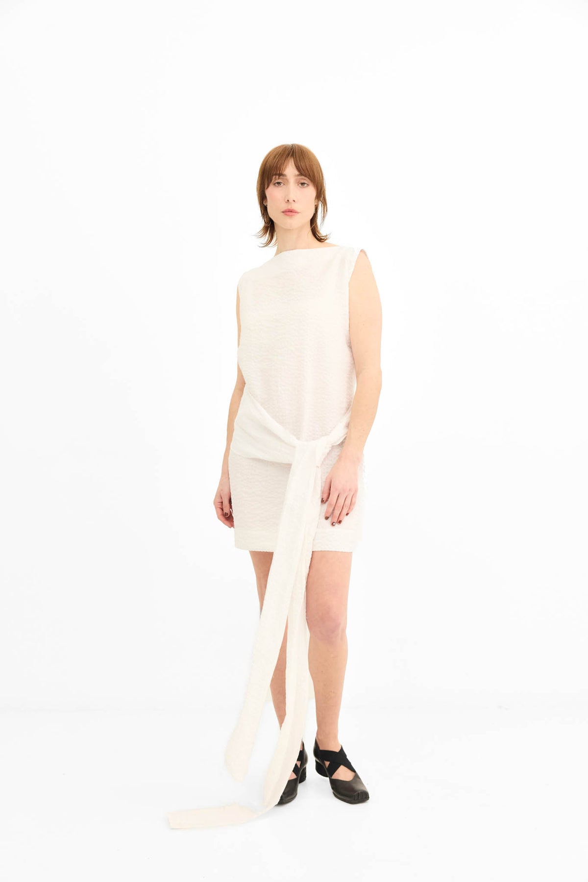Grace Dress Short - Milk
