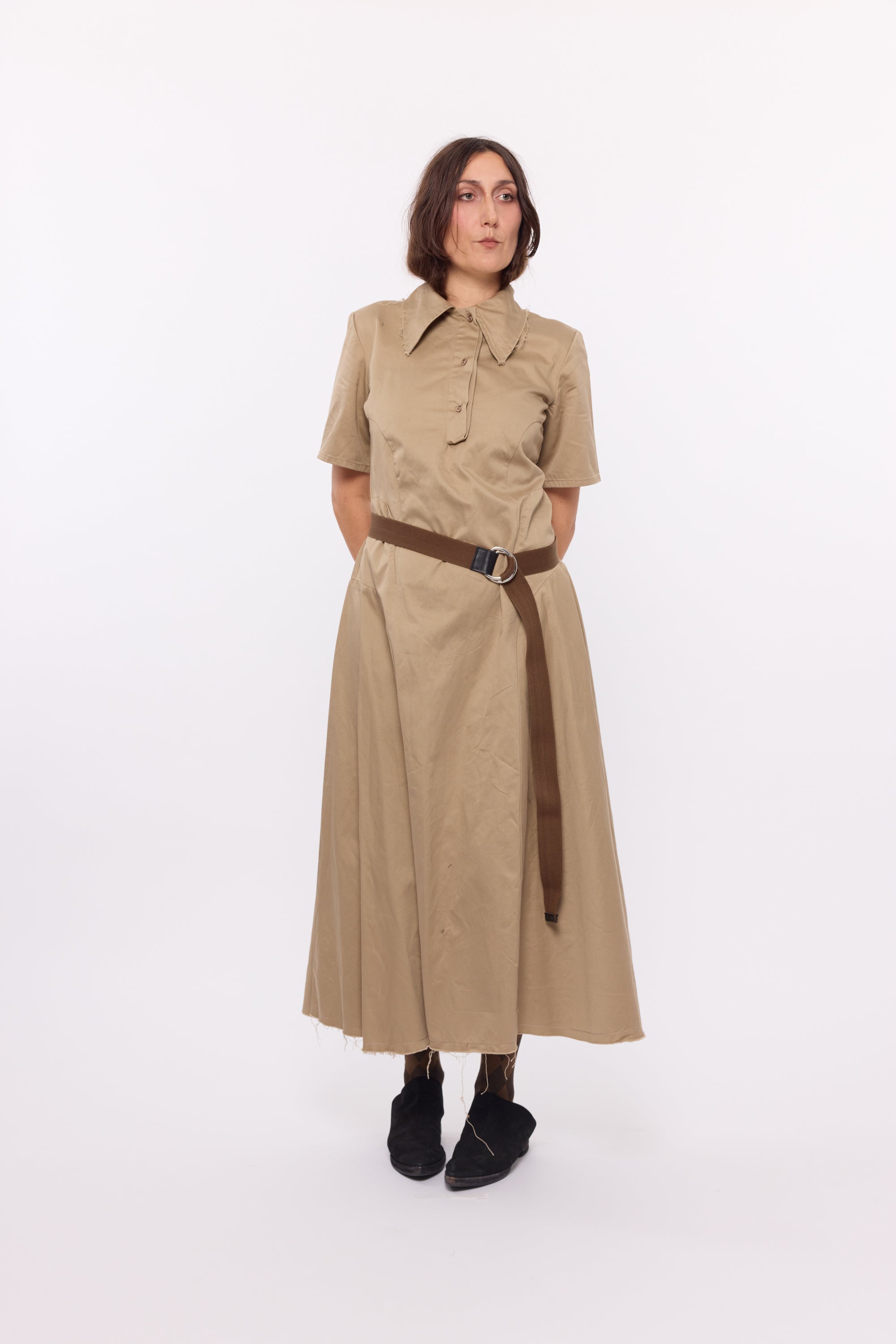 Webbing Belt - Brown