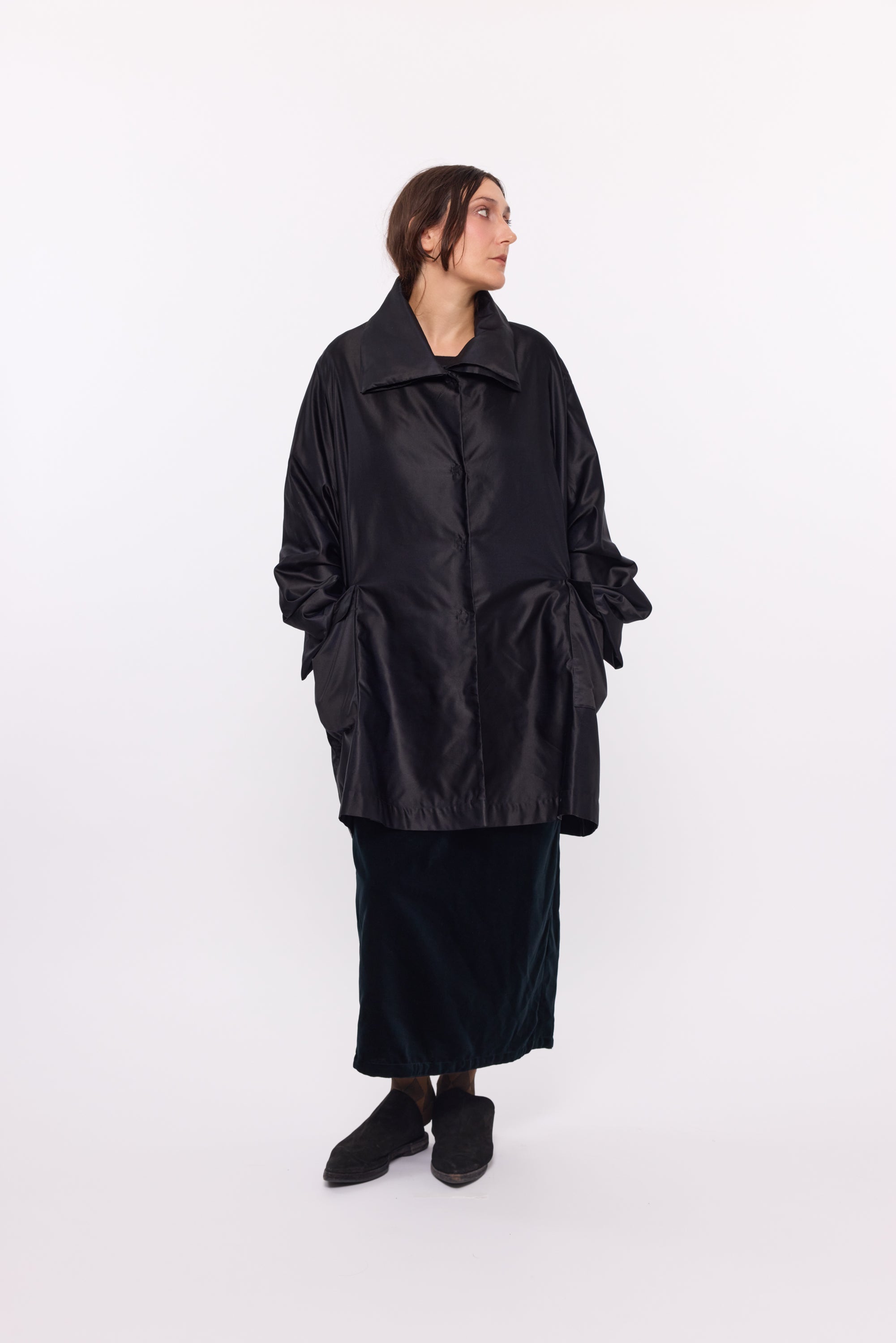 Isadora Swing Jacket - Black