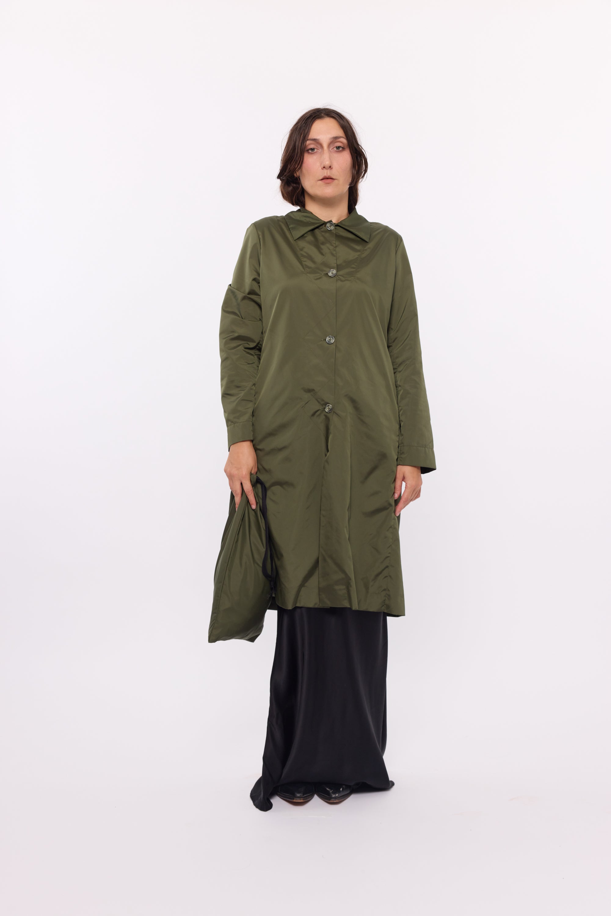 Maggie Raincoat - Moss