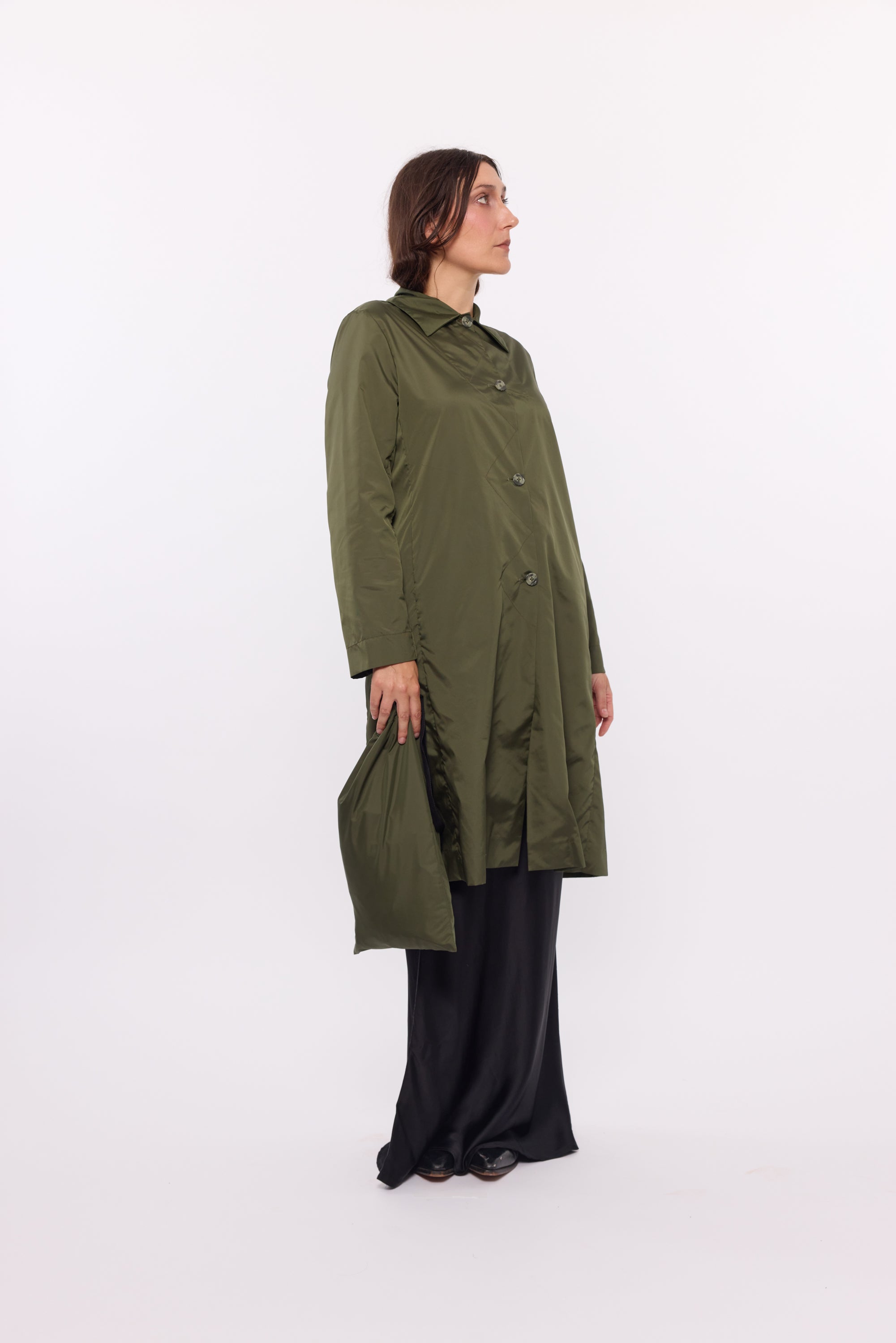 Maggie Raincoat - Moss