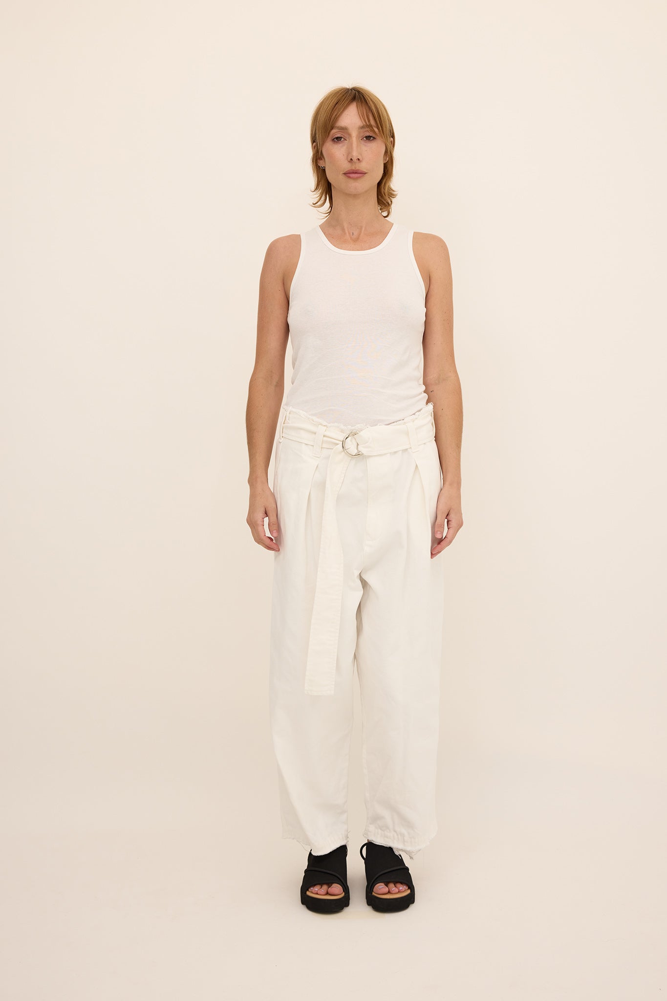 Arthur Pants - Milky white