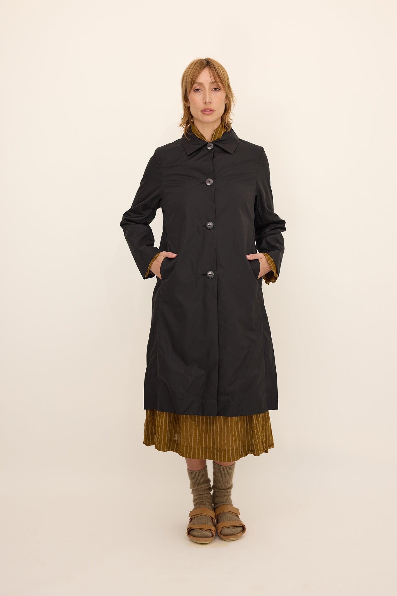 Maggie raincoat - Black