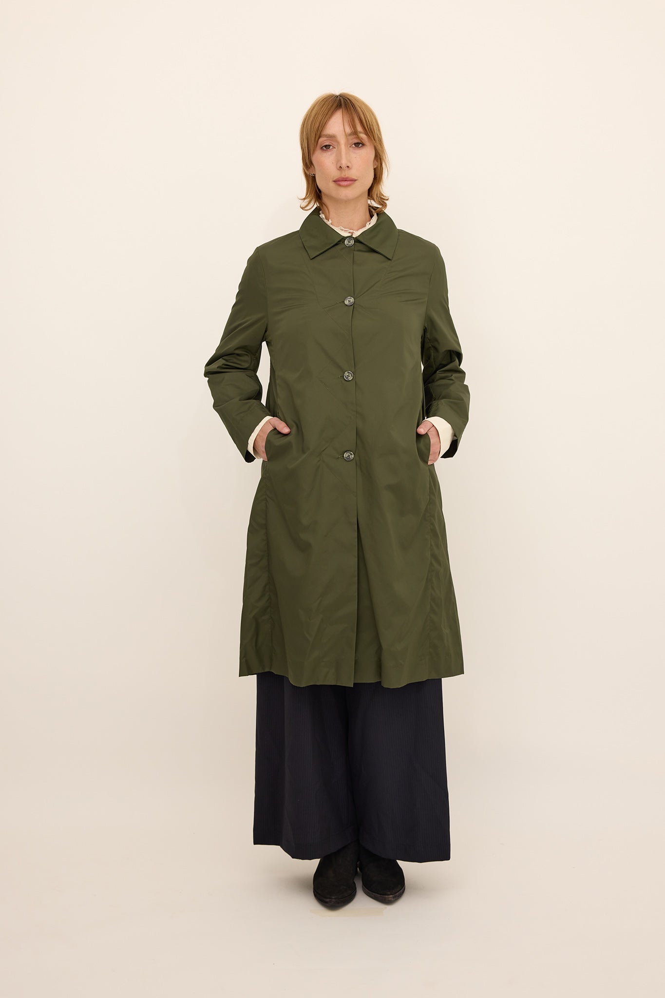 Maggie Raincoat - Moss