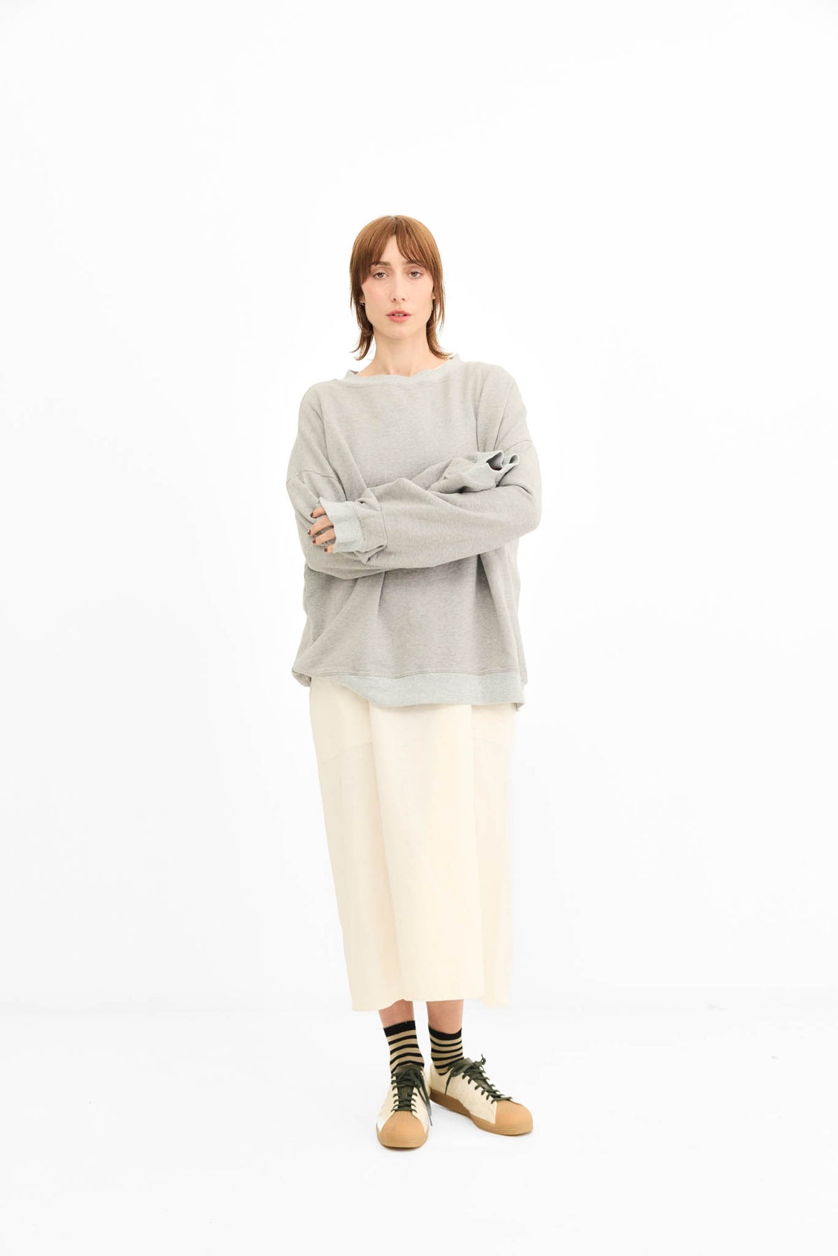 Oversized Sweatshirt - Fog