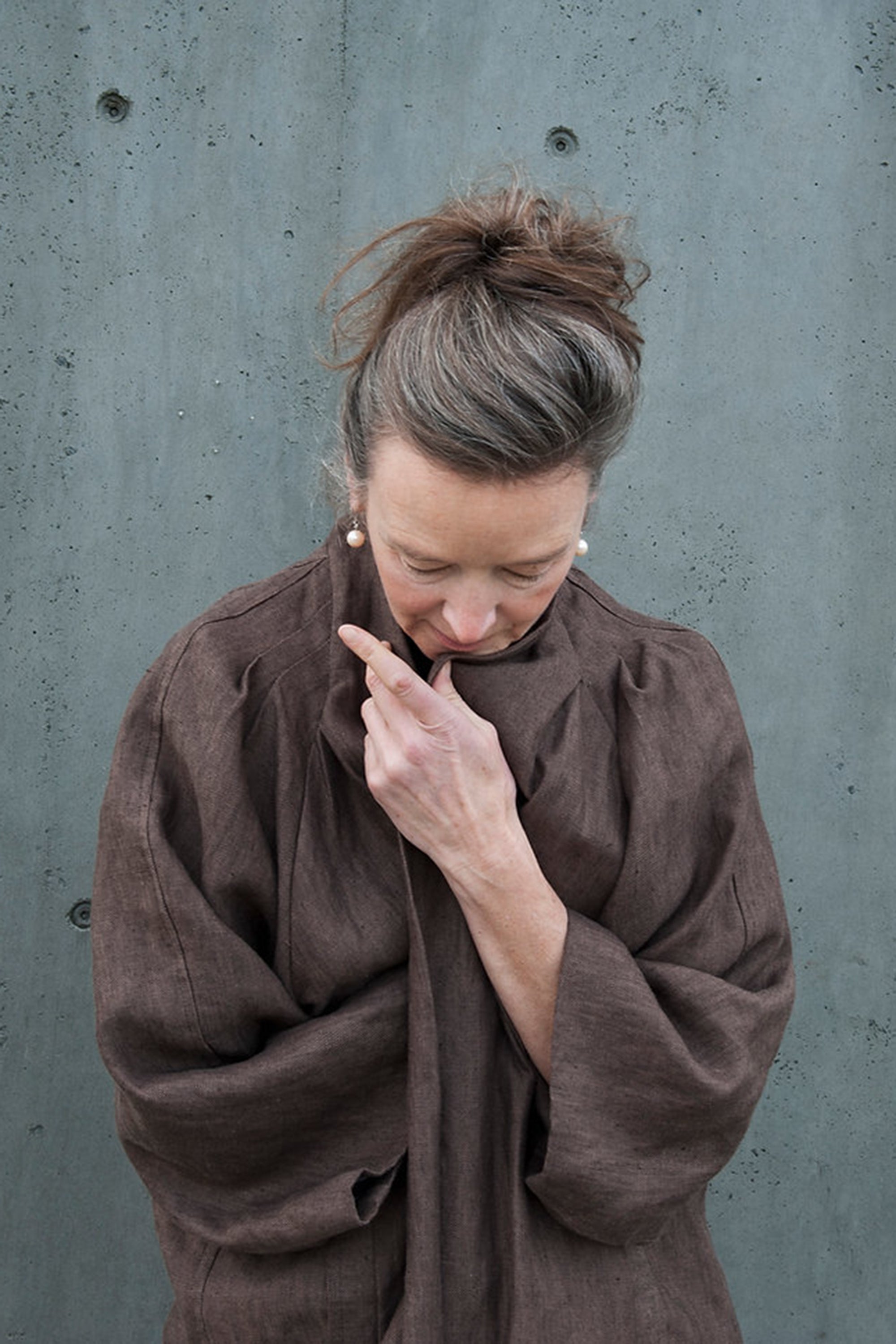 Claude Linen Coat / Brown