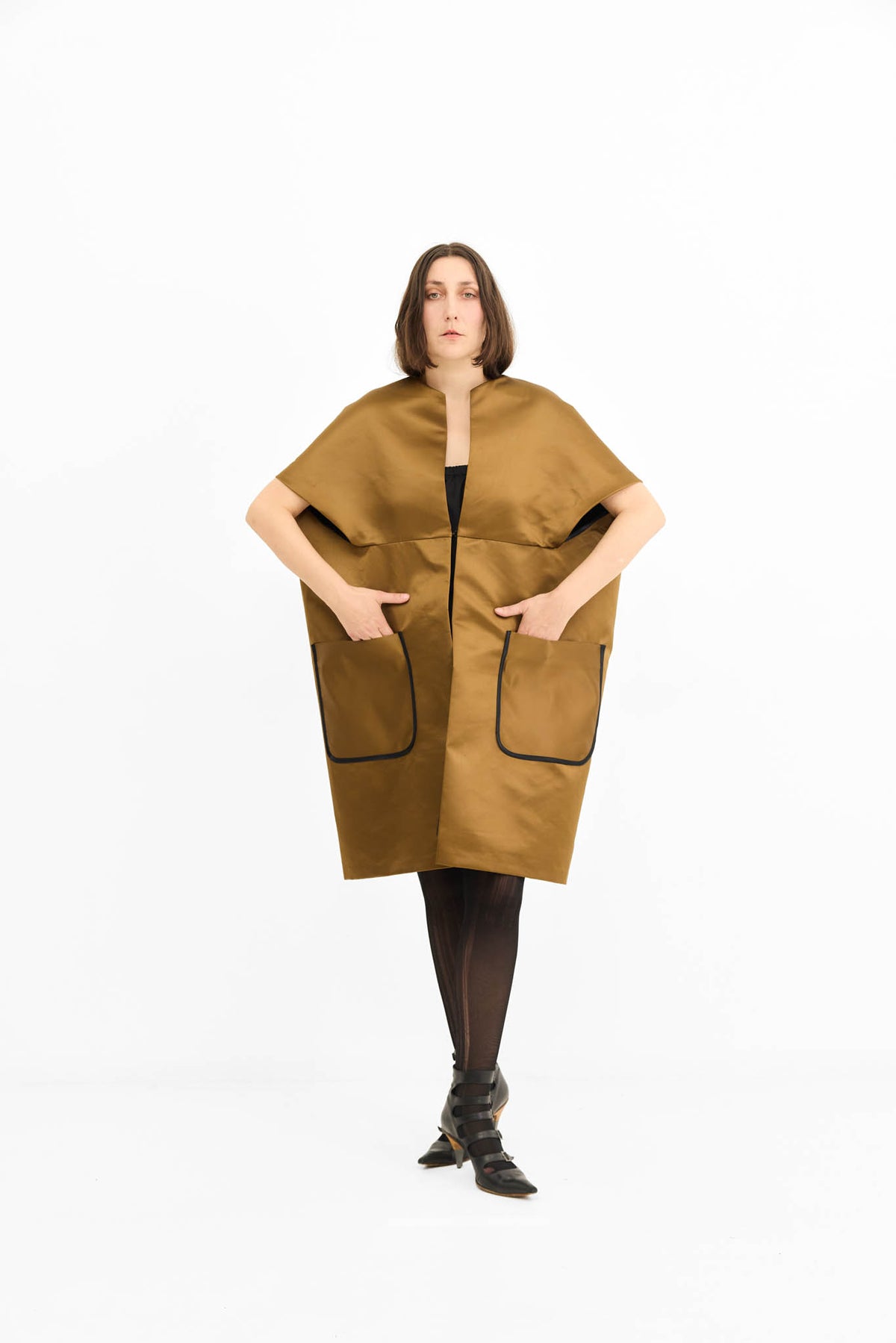 Armadillo Coat -Terracotta