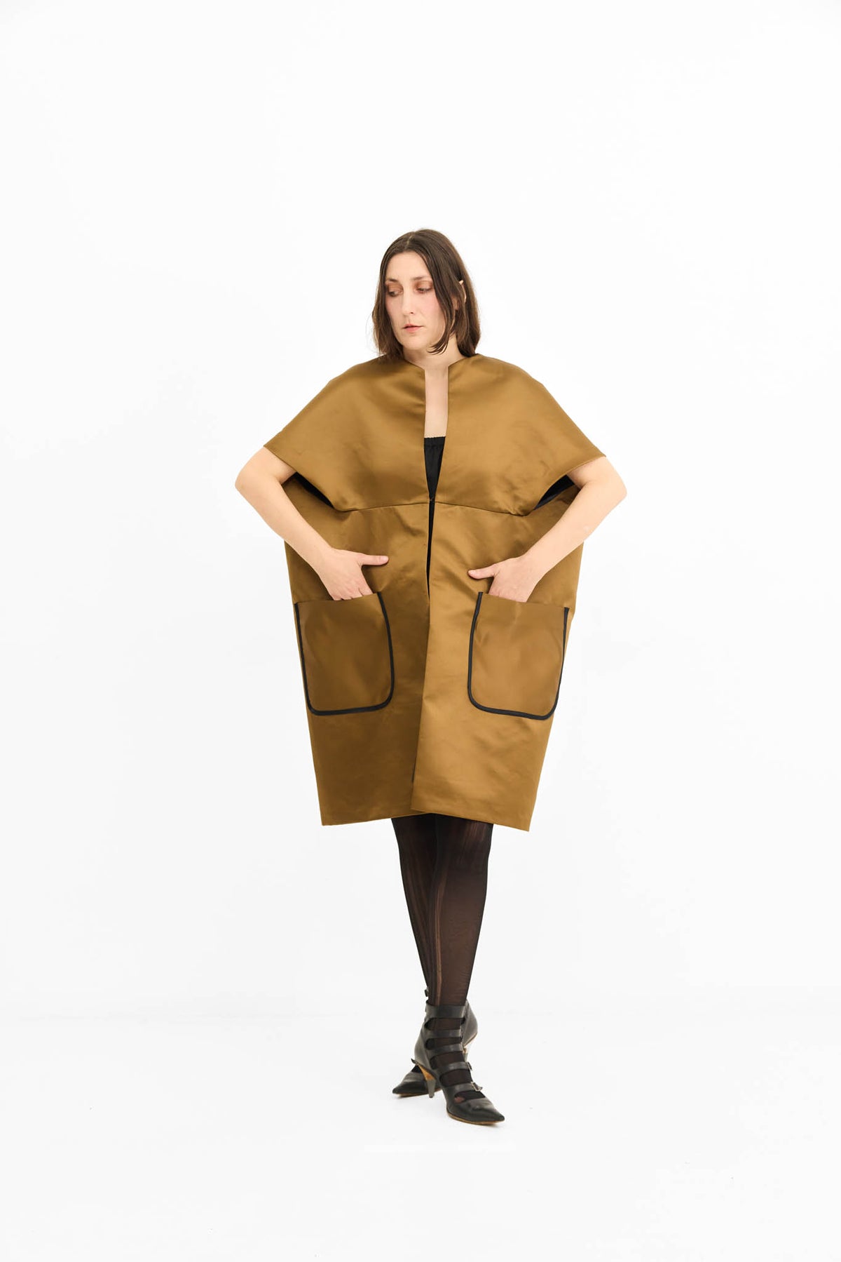 Armadillo Coat -Terracotta