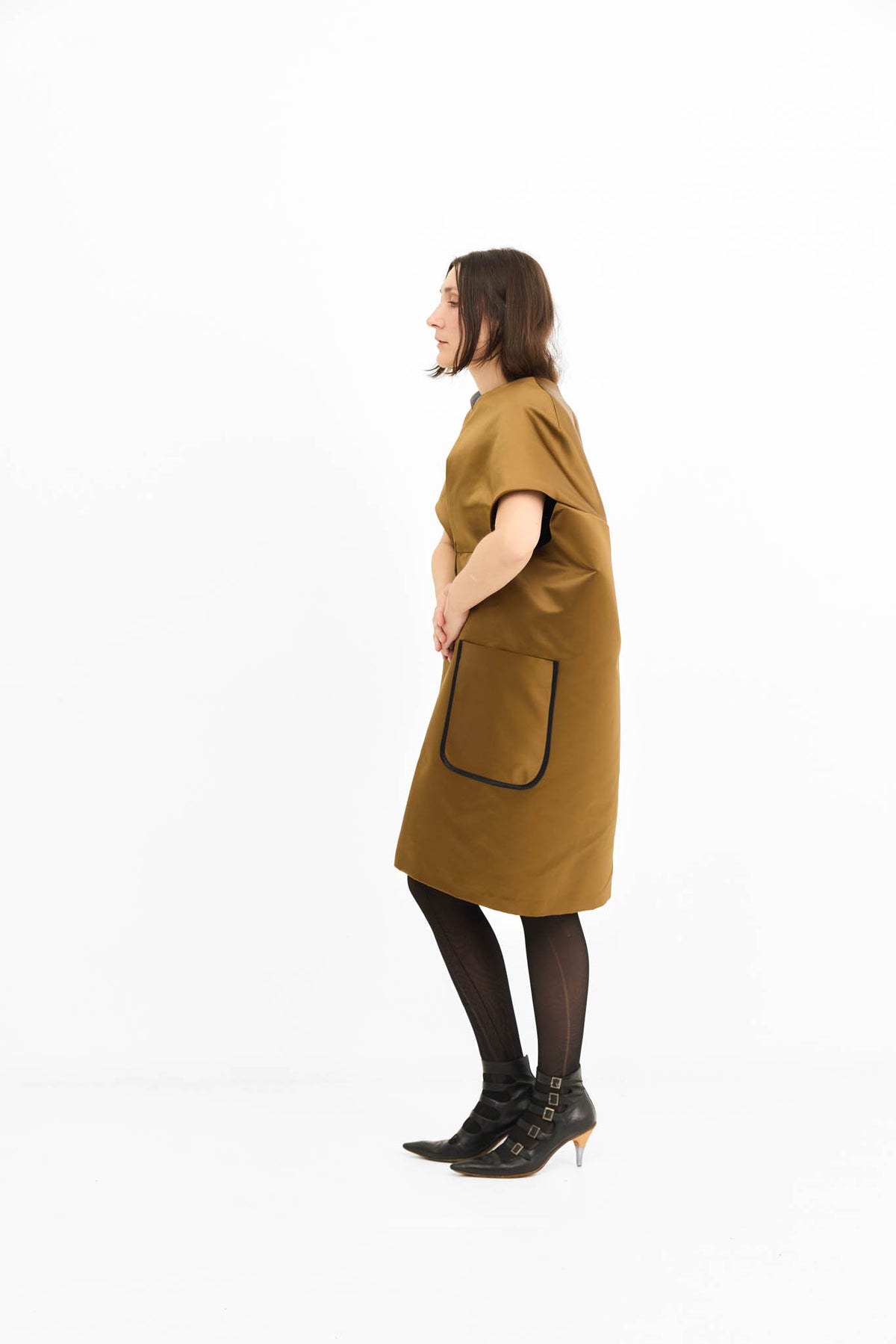 Armadillo Coat -Terracotta