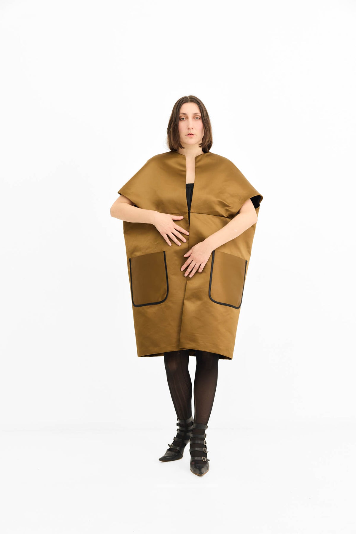 Armadillo Coat -Terracotta