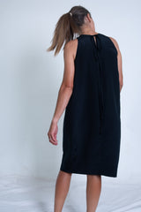 Sara's Dress - Black Silk