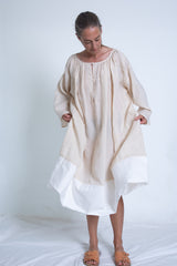 Sanders Dress _ Oat /Cream