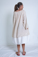 Sanders Dress _ Oat /Cream