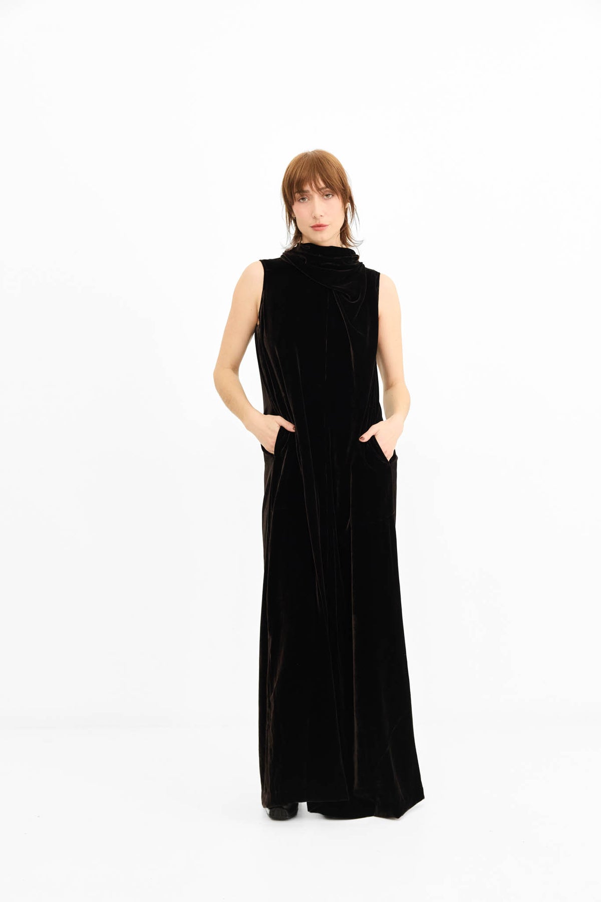 Edwina Dress - Chocolate