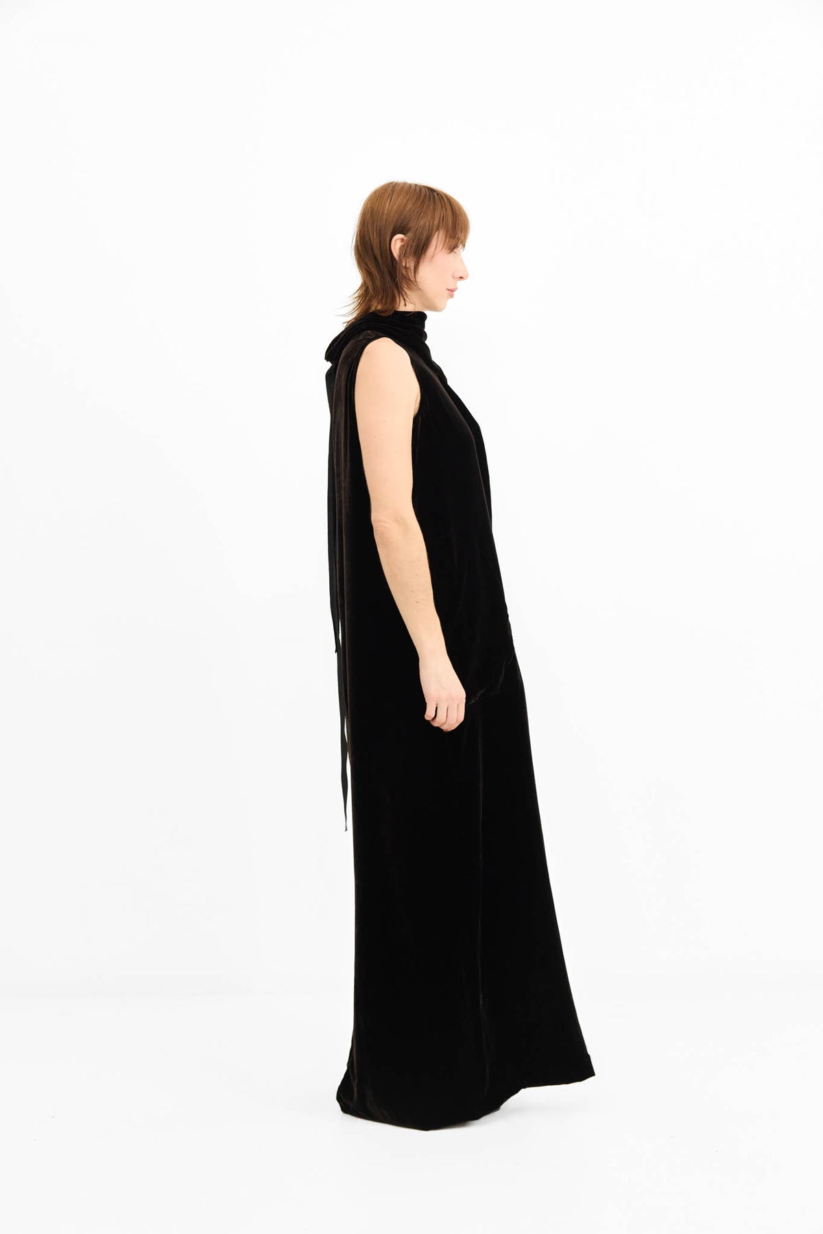 Edwina Dress - Chocolate