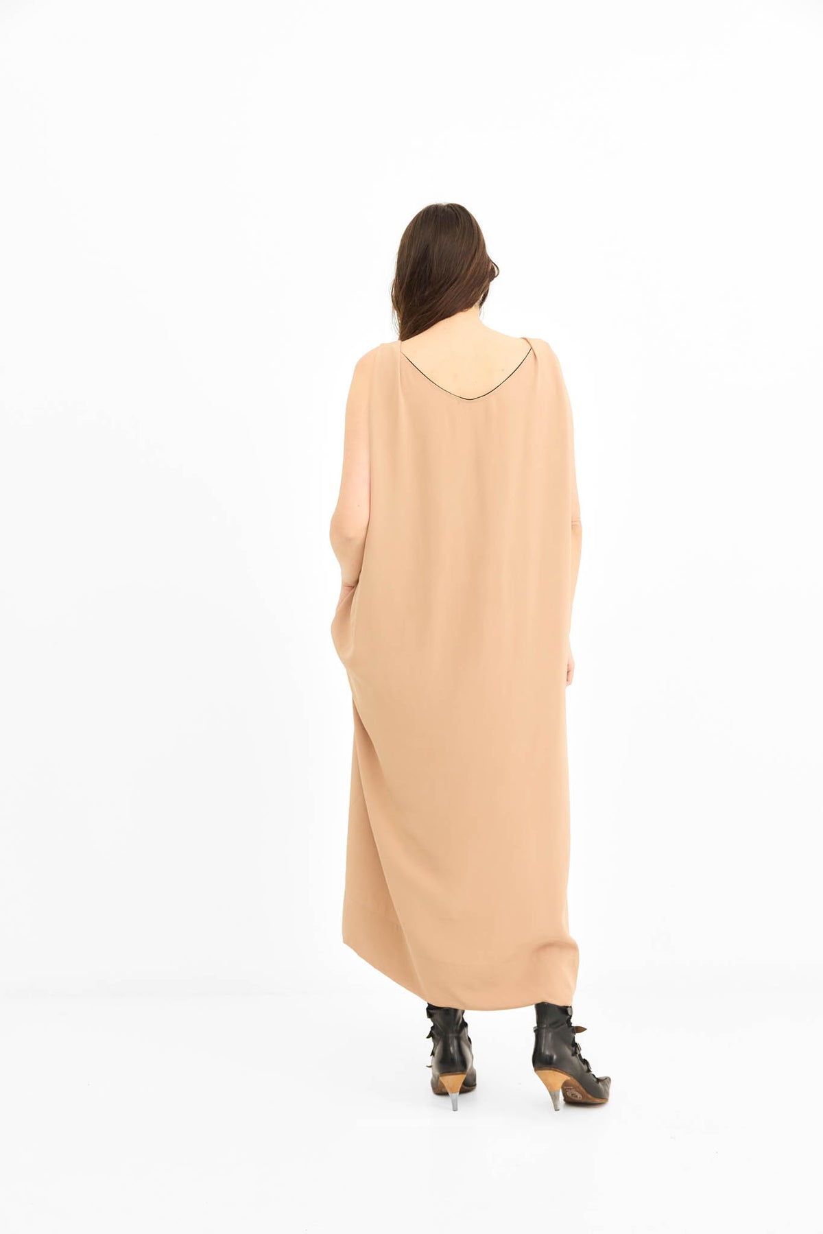 Florence Dress - Deep Beige