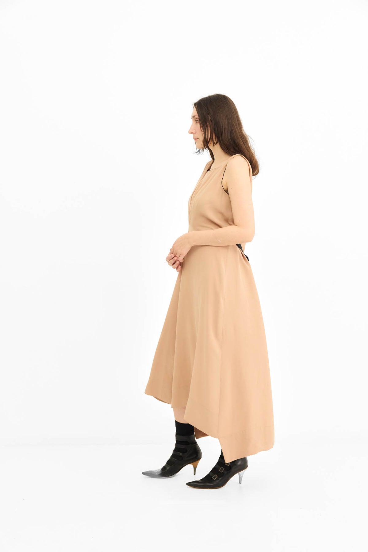 Florence Dress - Deep Beige
