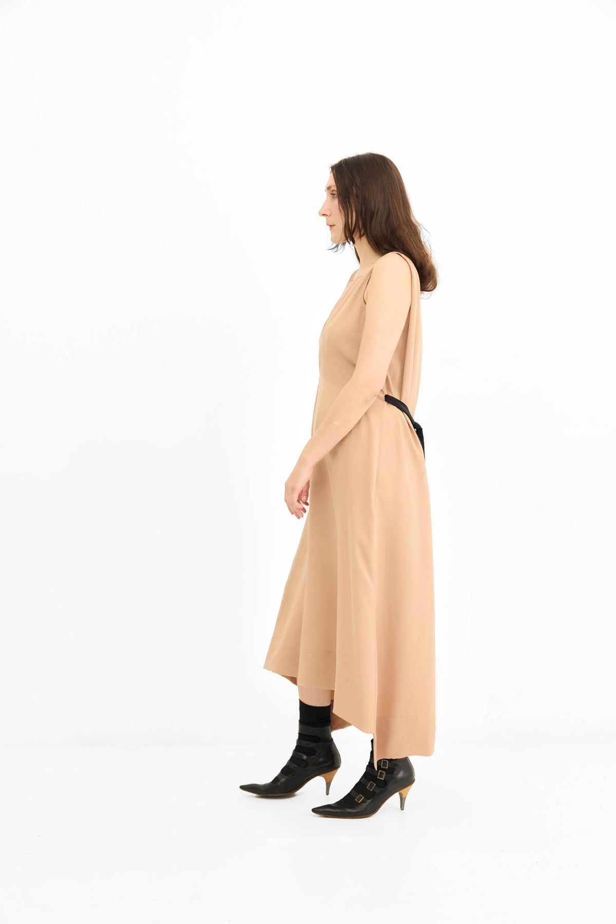 Florence Dress - Deep Beige