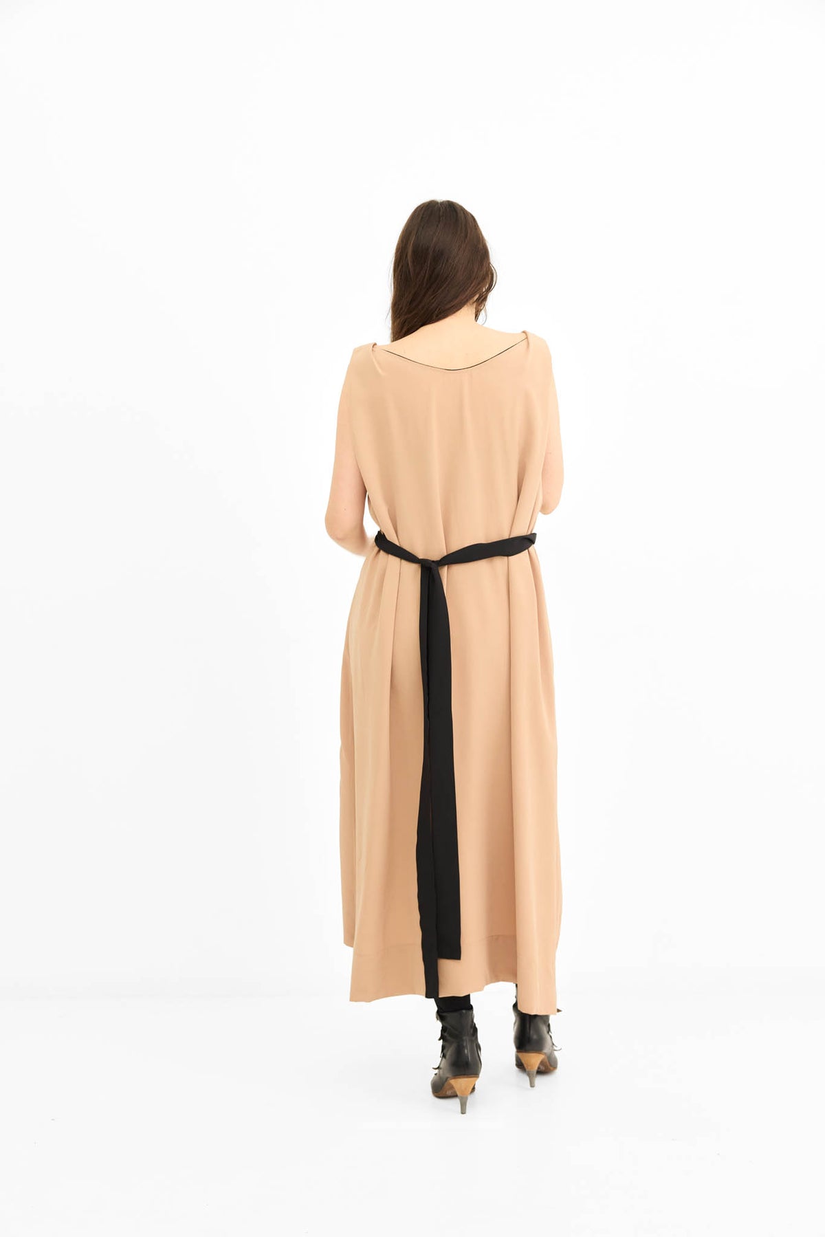 Florence Dress - Deep Beige
