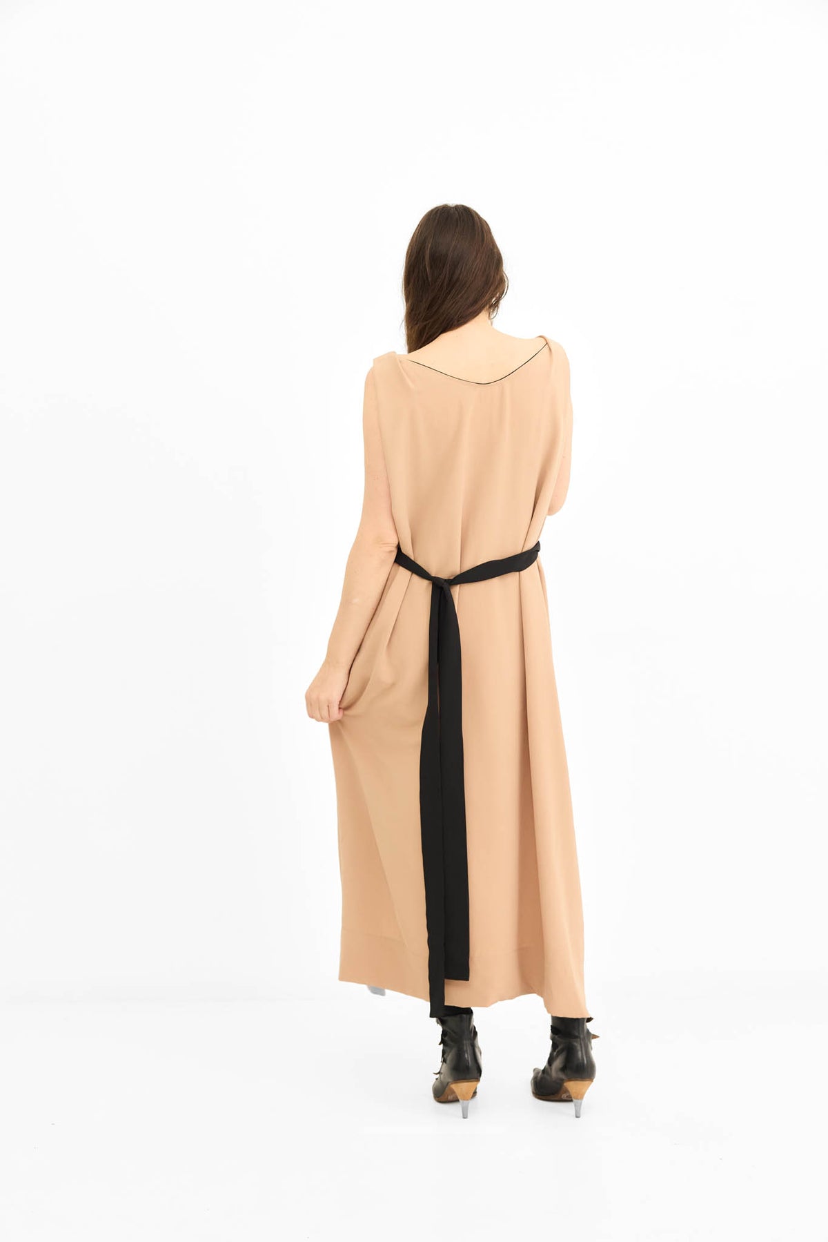 Florence Dress - Deep Beige