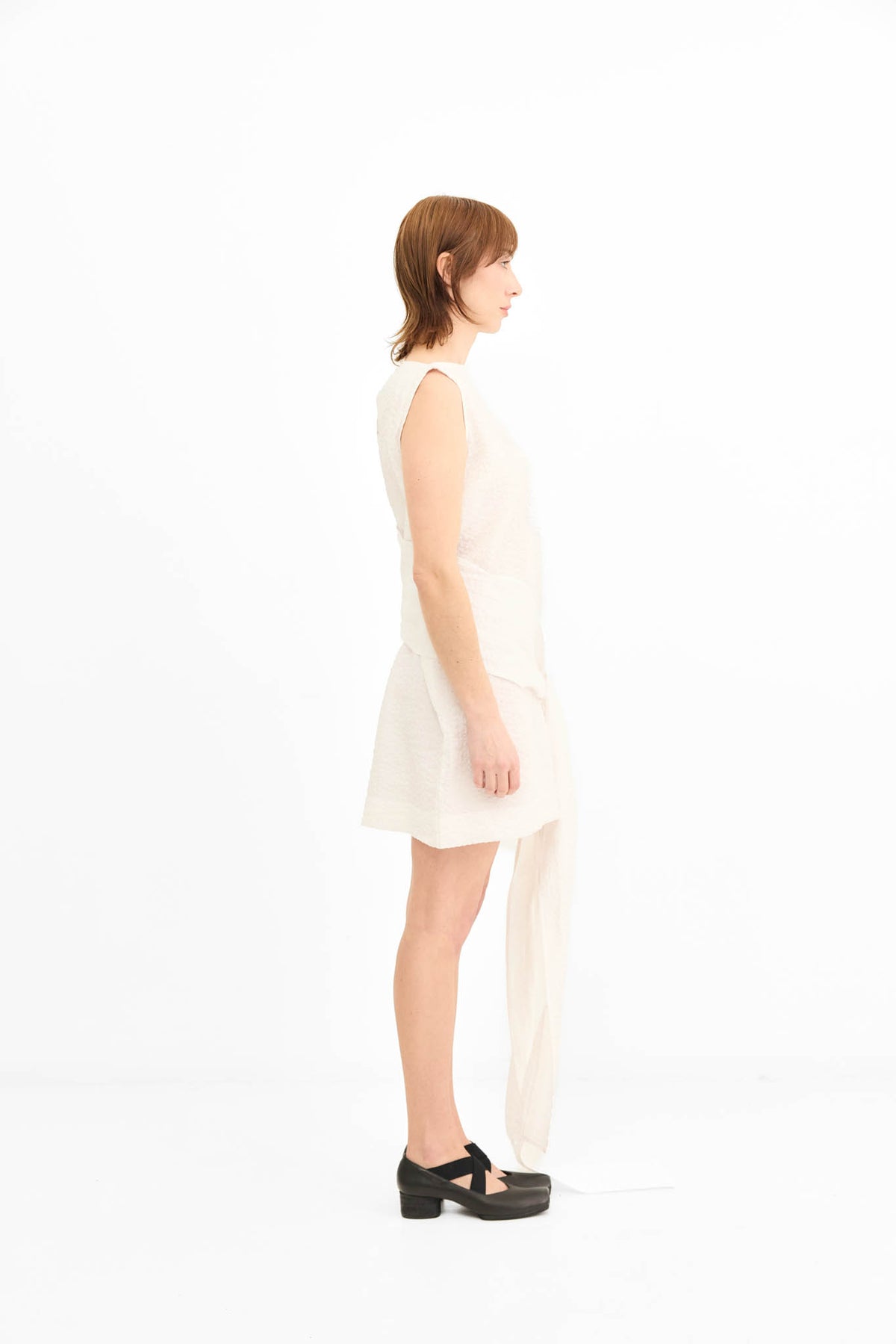 Grace Dress Short - Milk