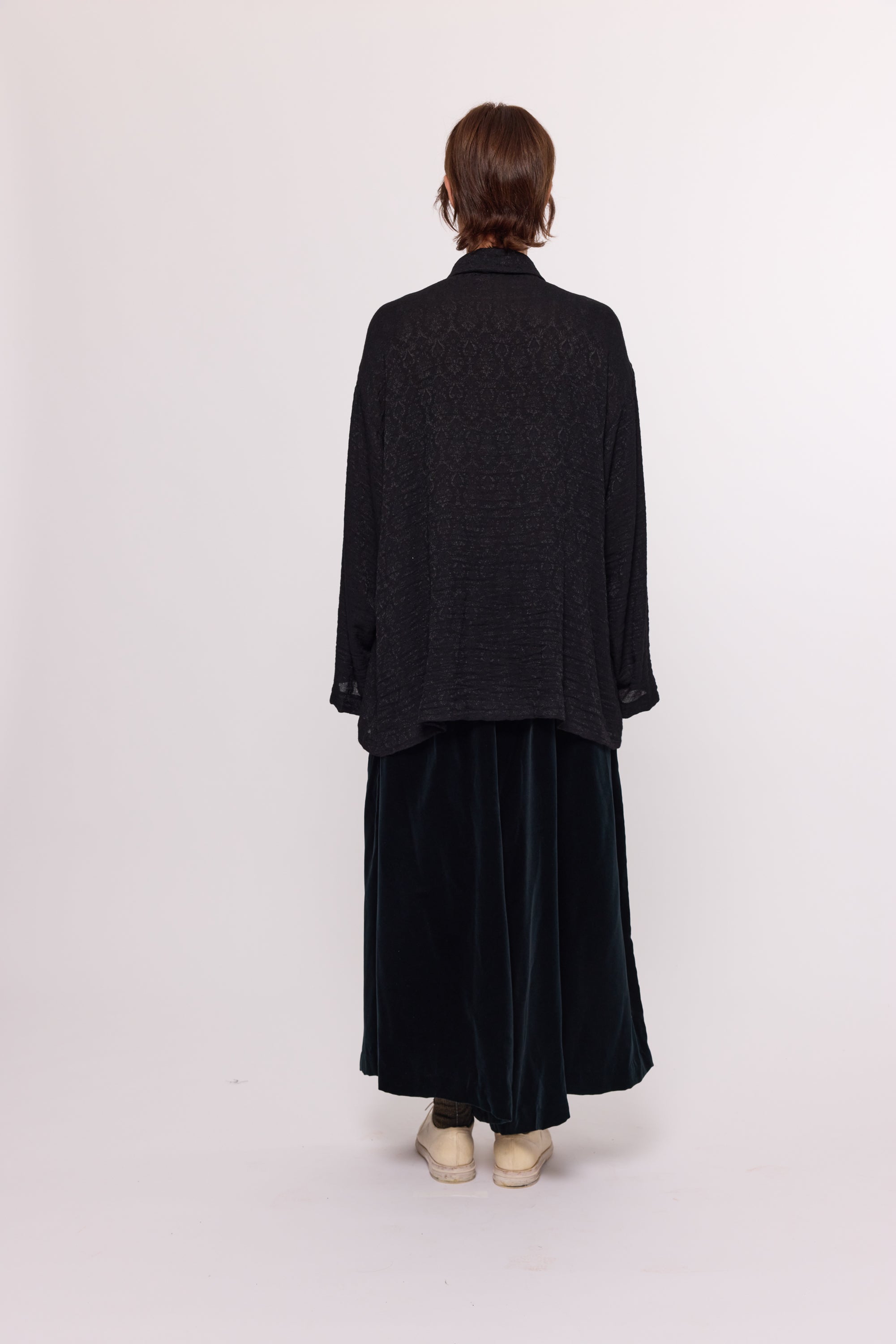 Drape Shirt - Black