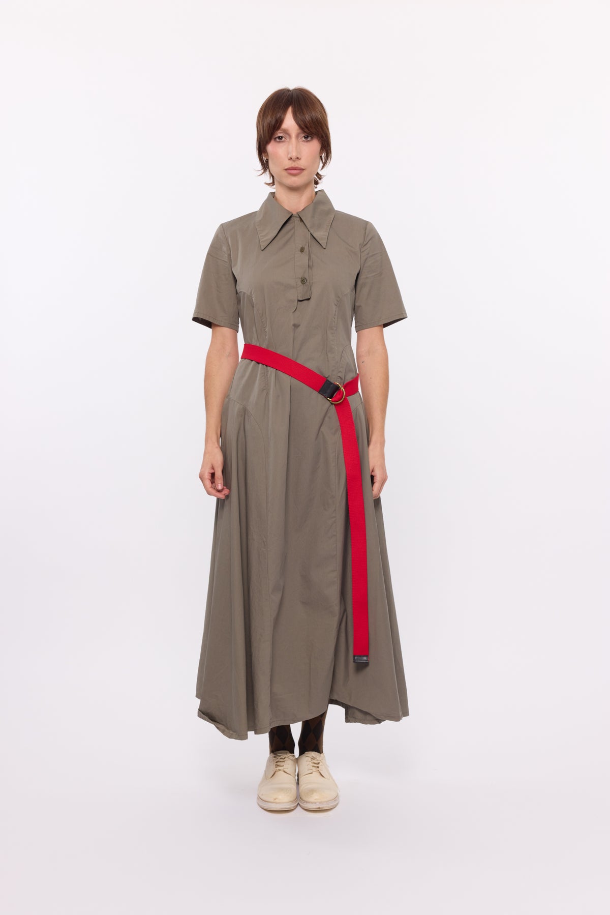 Isabella Dress -  Army Green
