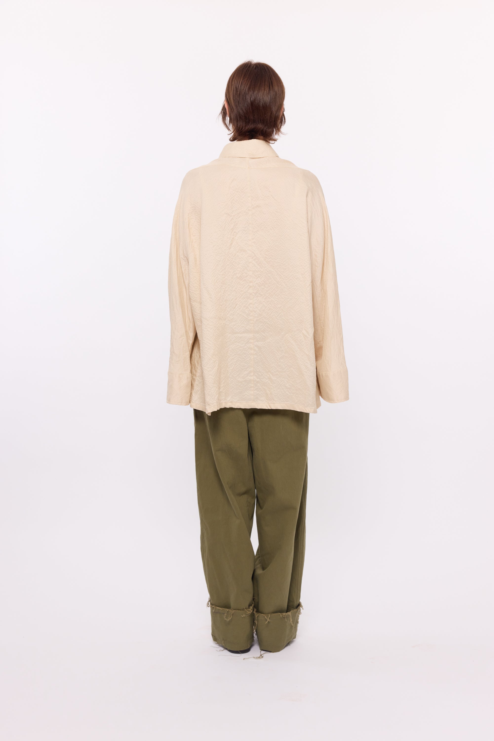 Angel Shirt -  Cream Silk
