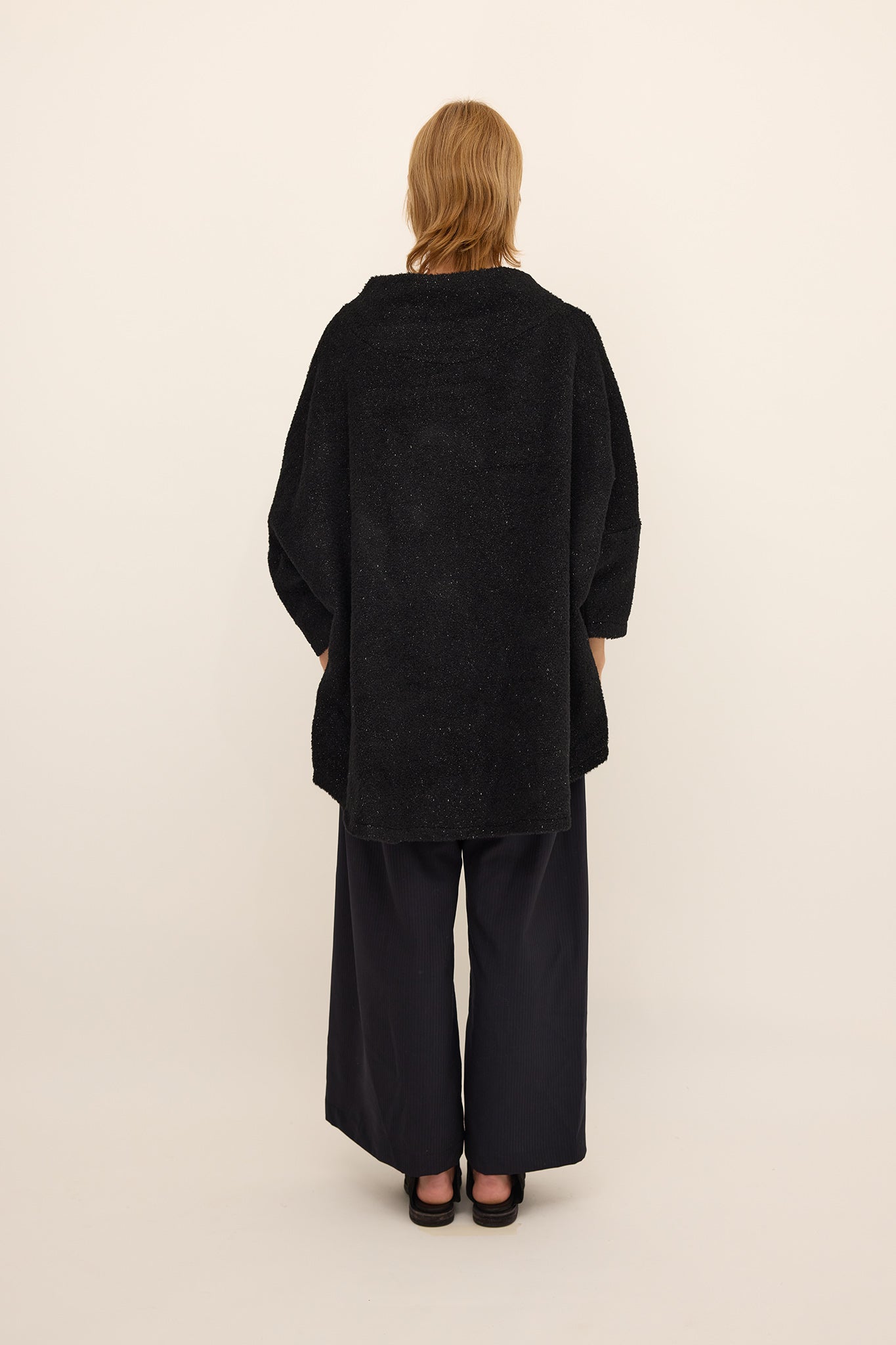 Twiggy Sweat -Tube Neck Black