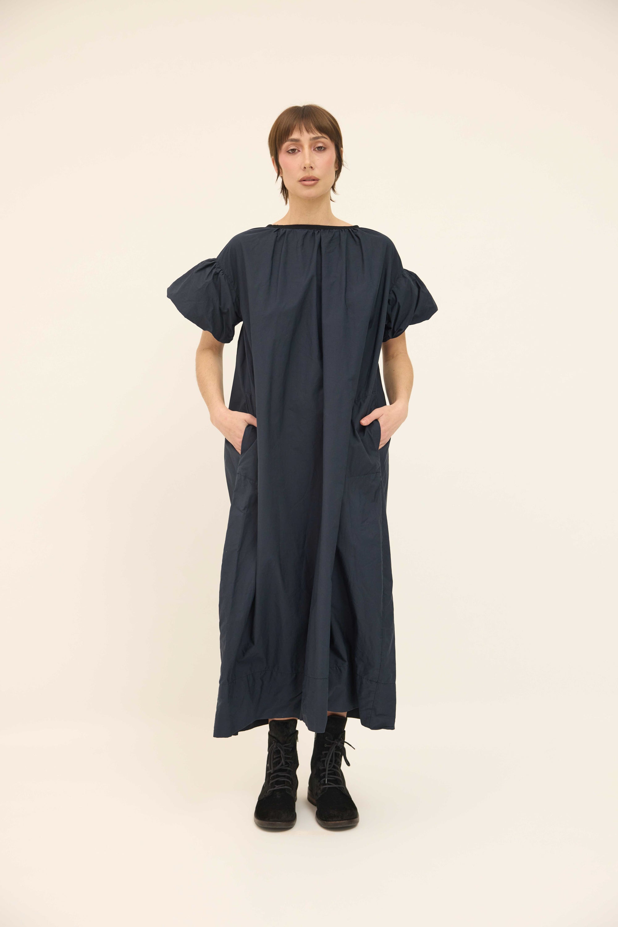 Emma Dress - Deep Blue