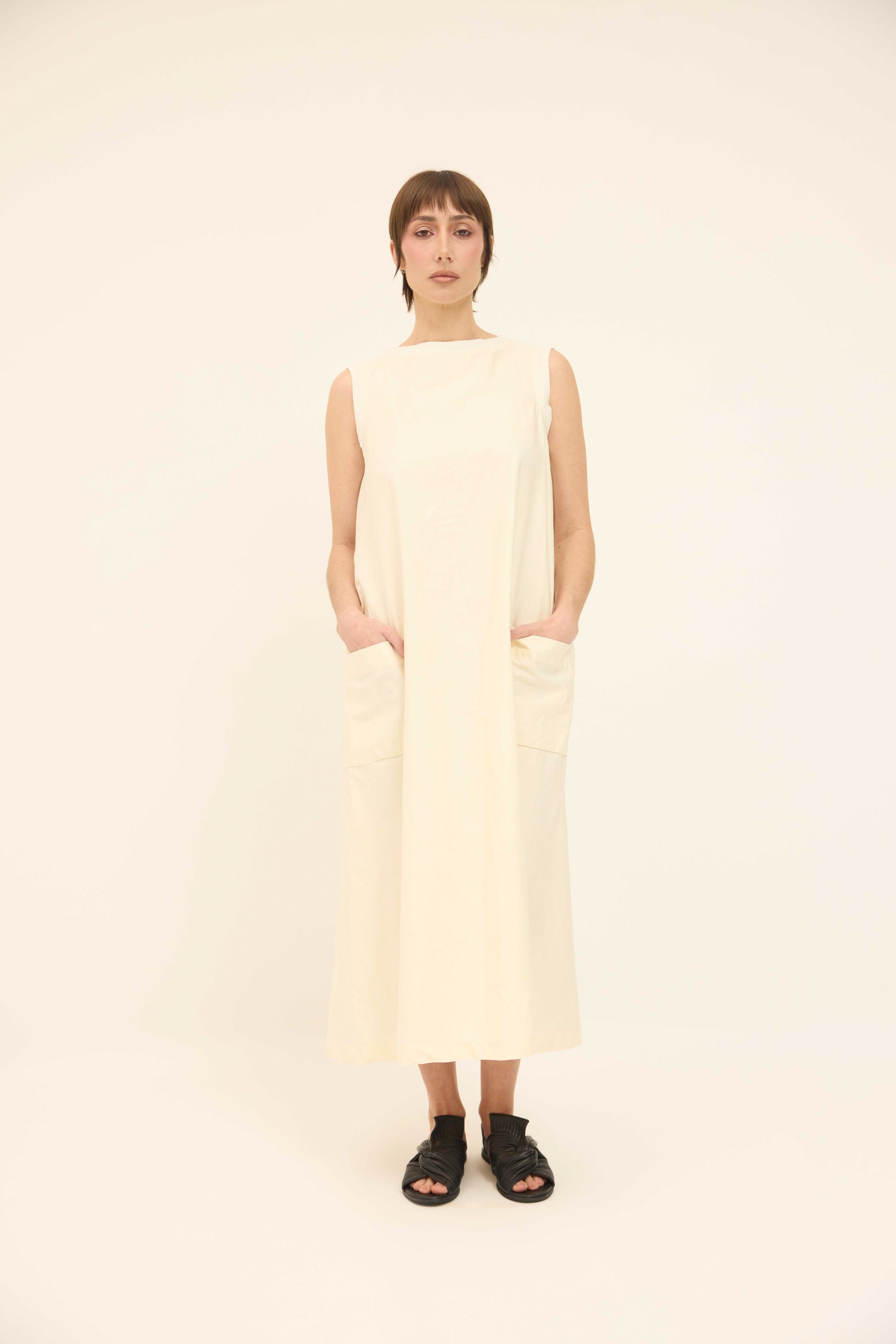 Lily Dress - Milk cream