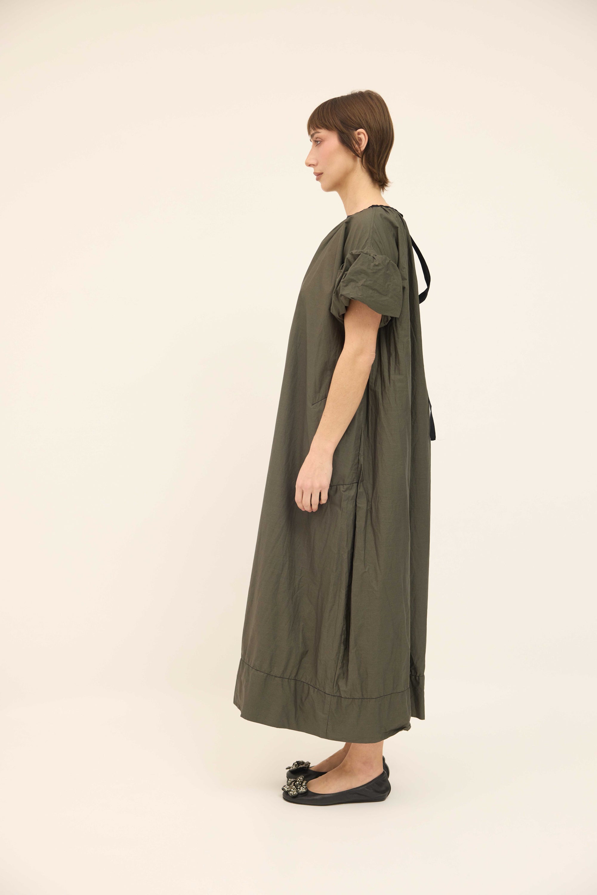 Emma Dress - Olive
