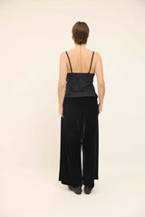 Frankie Pants - Black Velvet