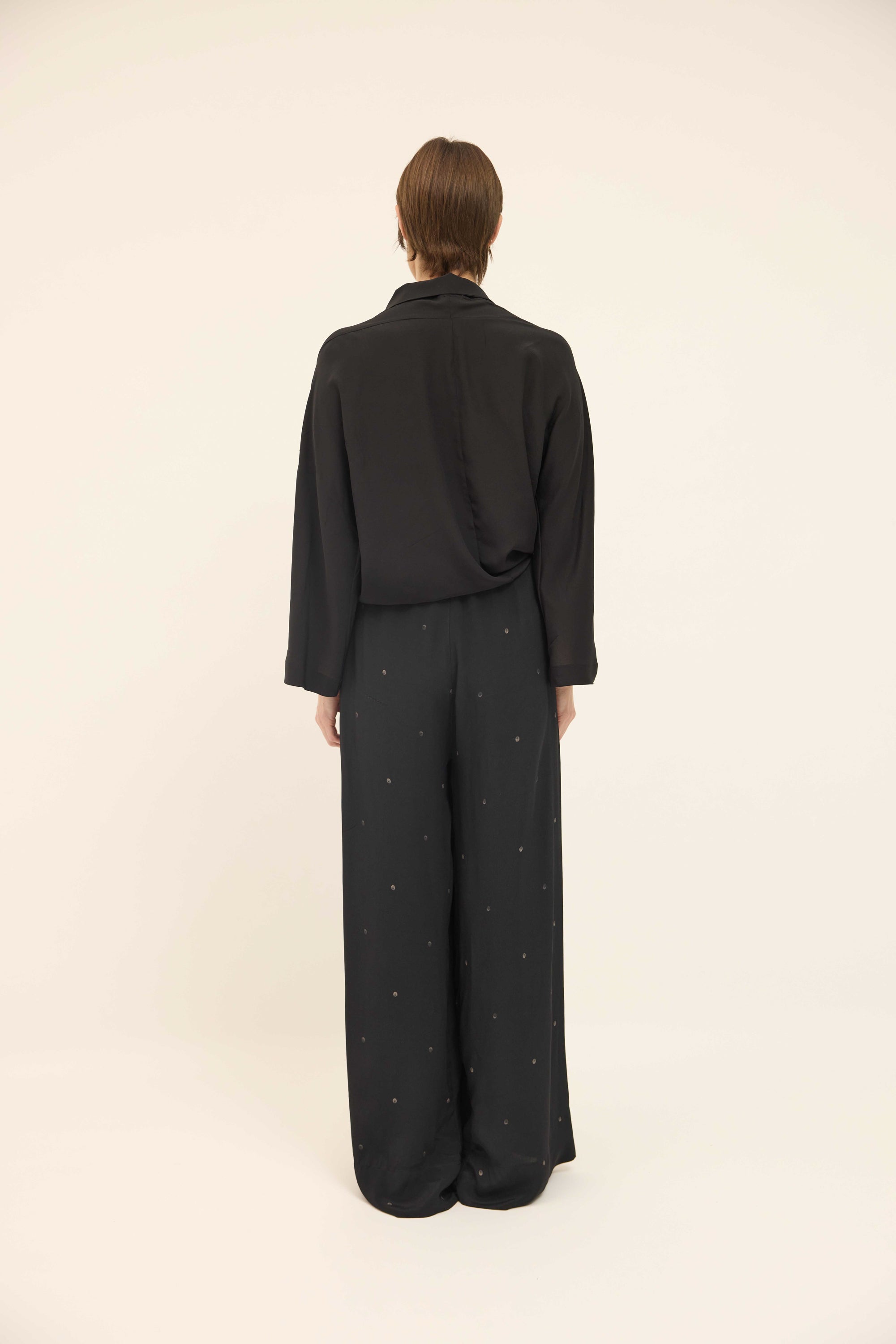 Simple Pants - Black Spot