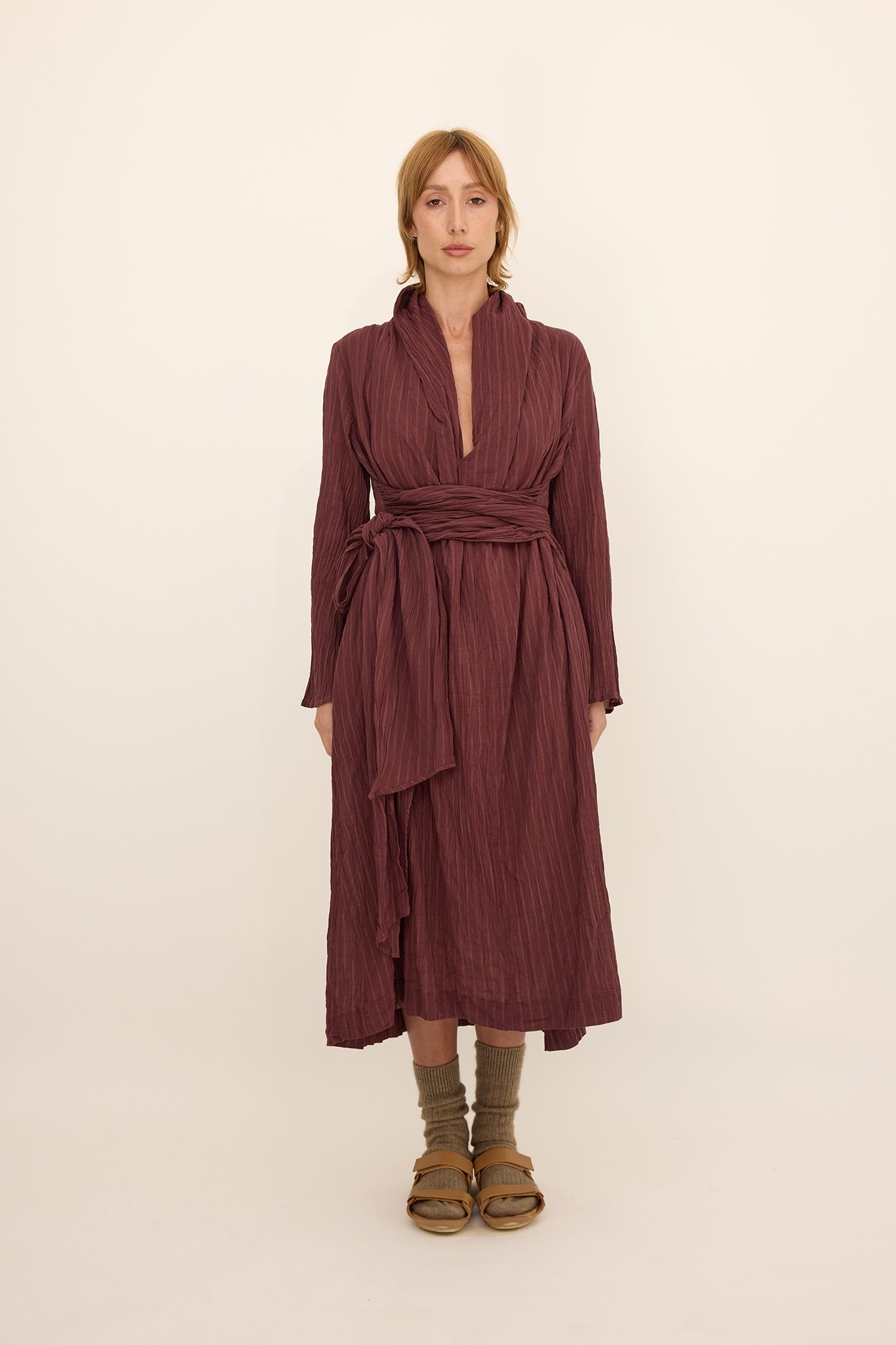 Brooke Dress - Plum