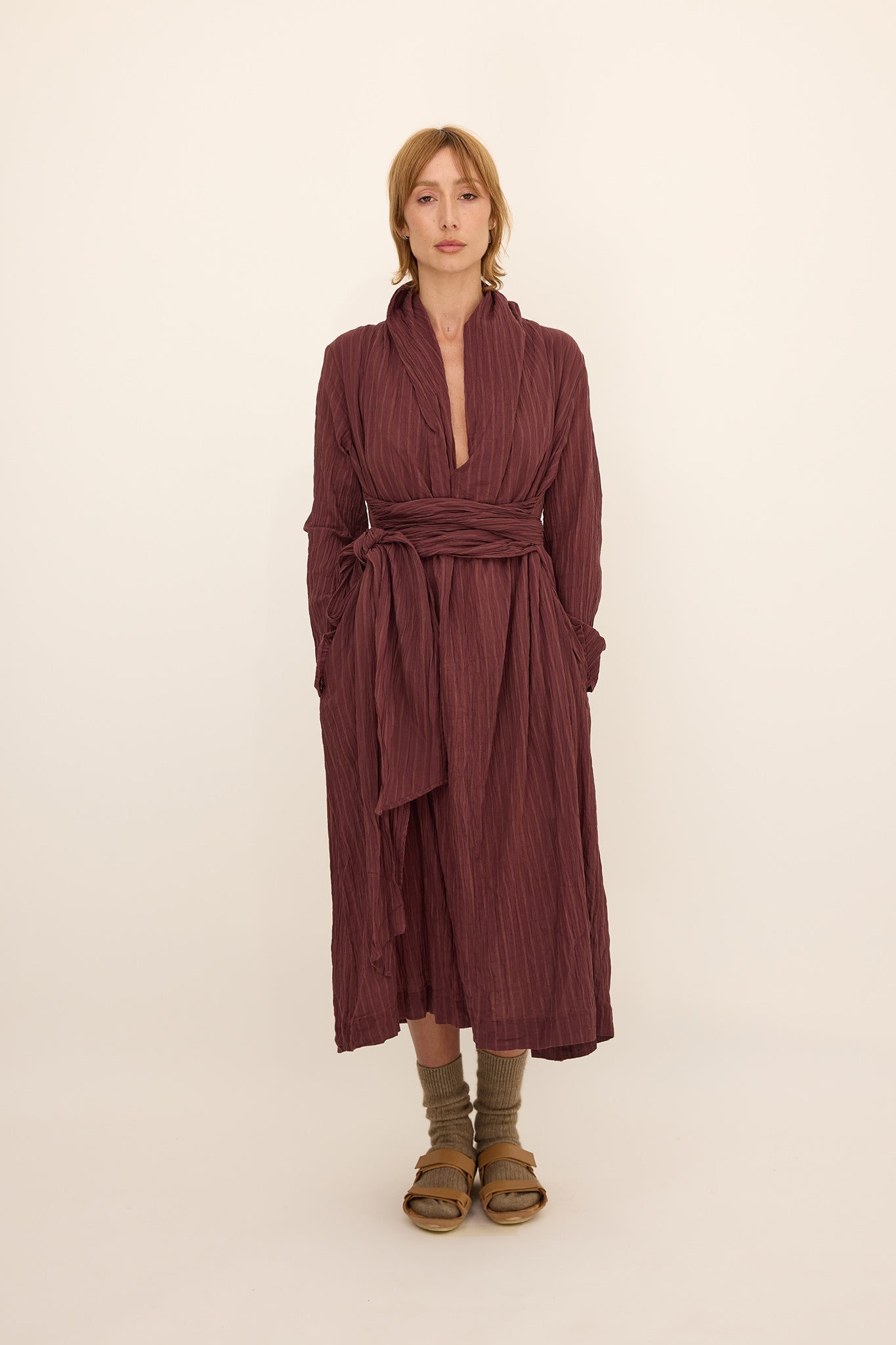 Brooke Dress - Plum