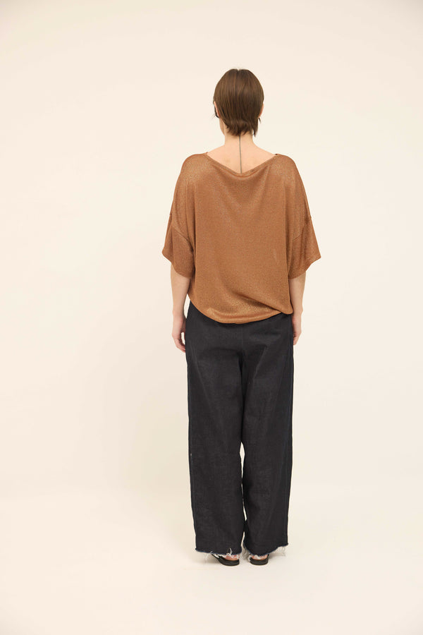 Simple Tee - Bronze Metallic