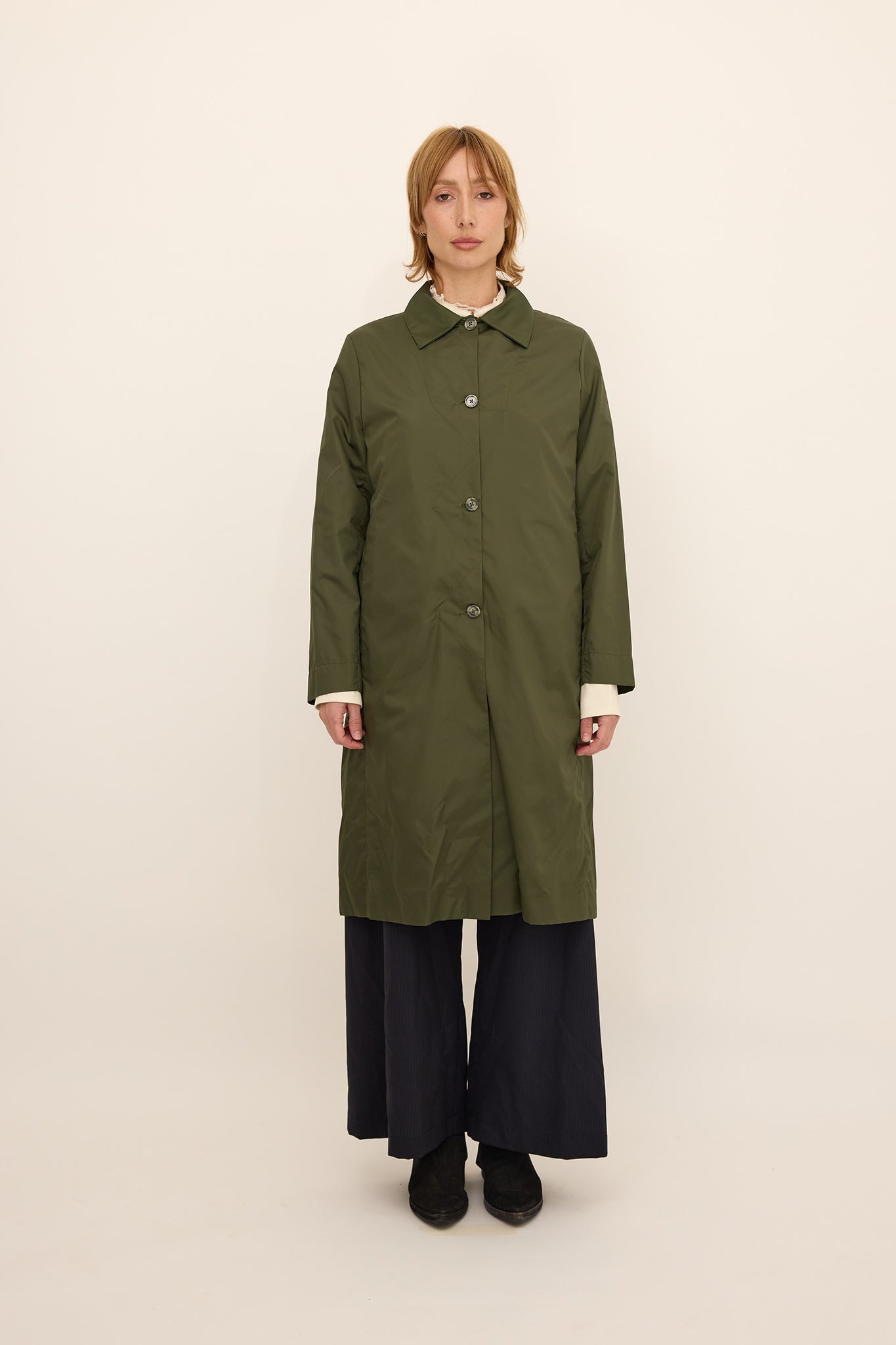 Maggie Raincoat - Moss