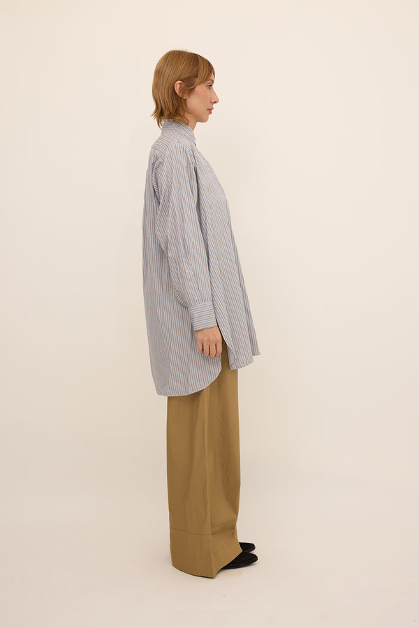 Rowan Shirt - Blue stripe
