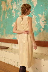 Sara's Dress - Cream Velvet