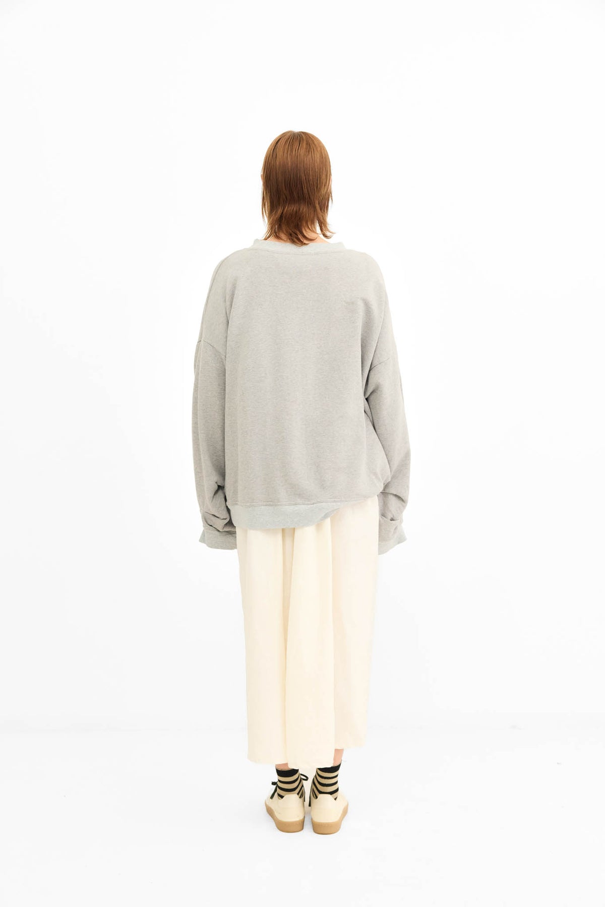 Oversized Sweatshirt  - Fog