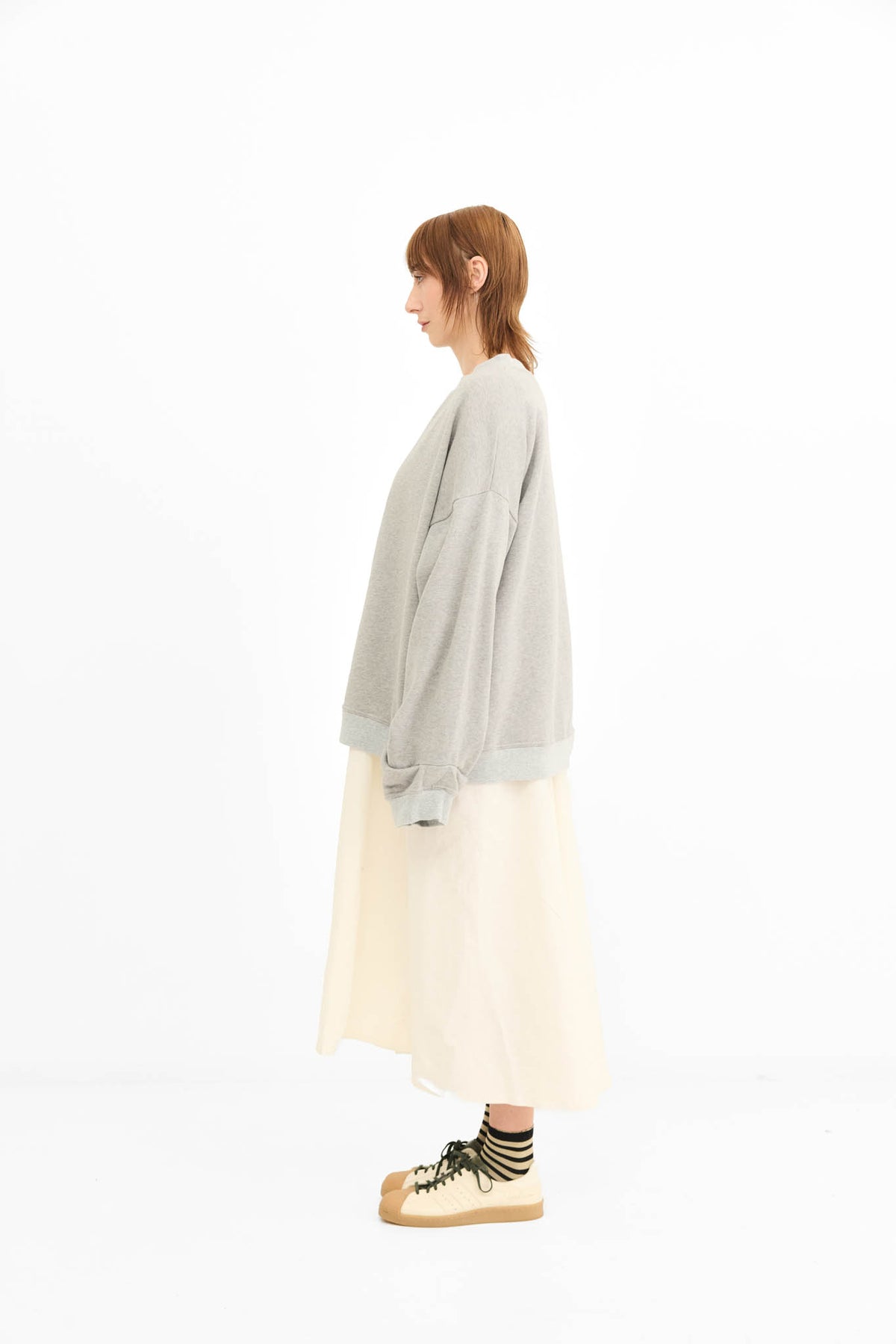Oversized Sweatshirt  - Fog