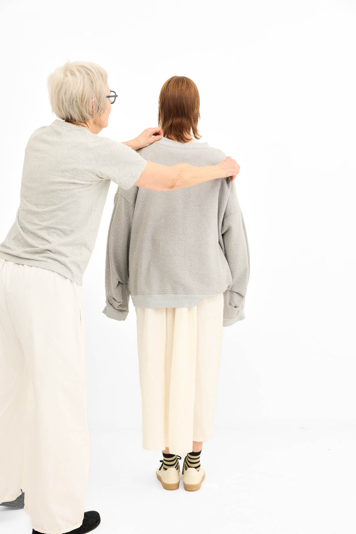Oversized Sweatshirt  - Fog