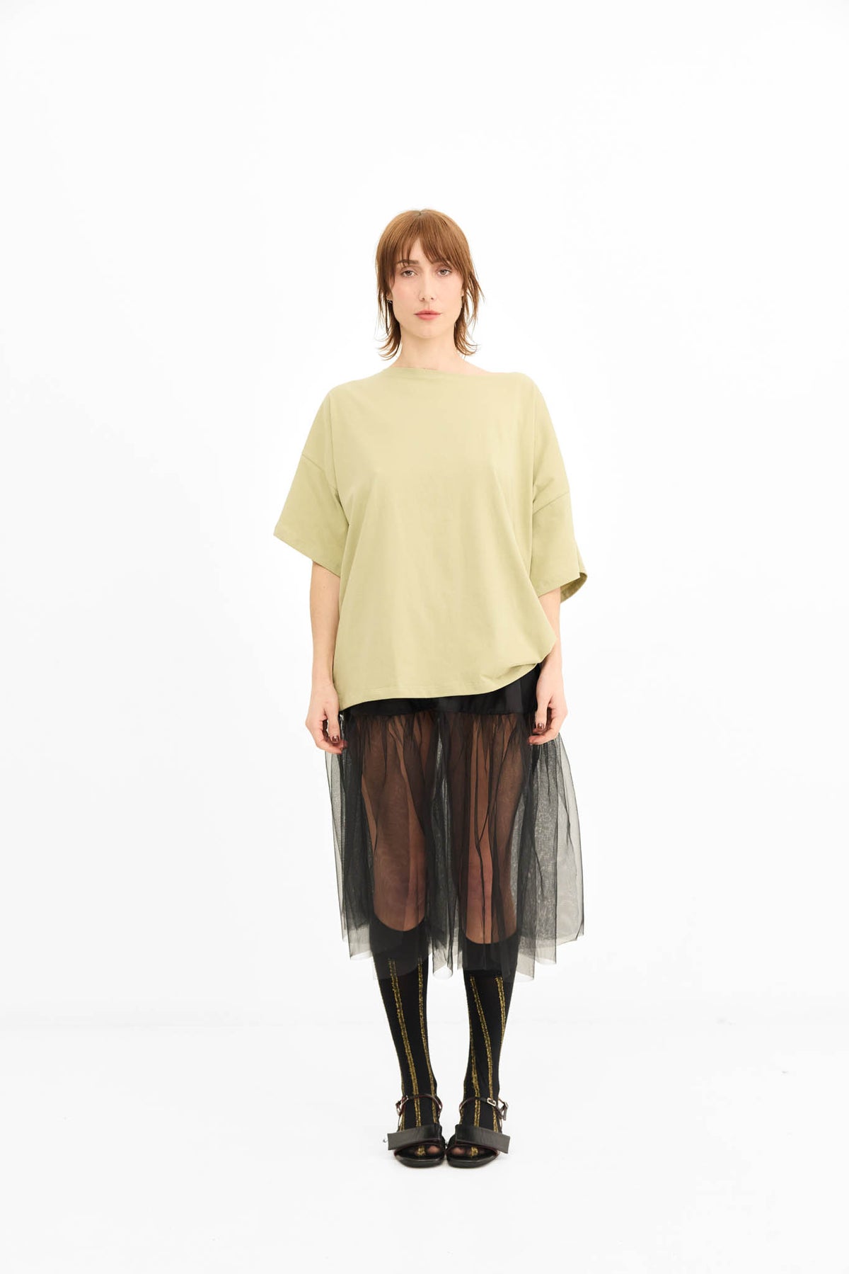 Simple Tee - Chalky Citrus
