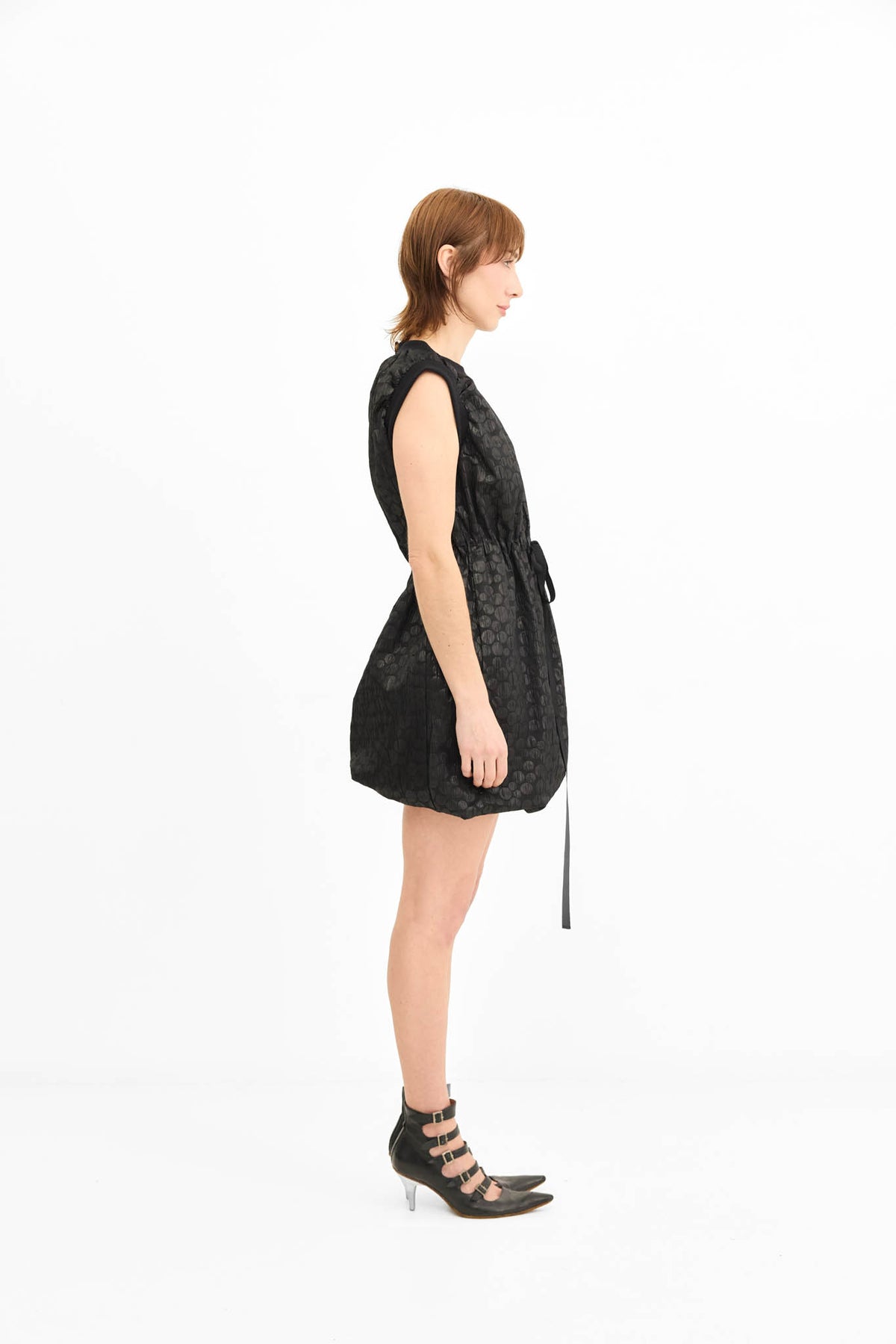 Puff Dress - Black