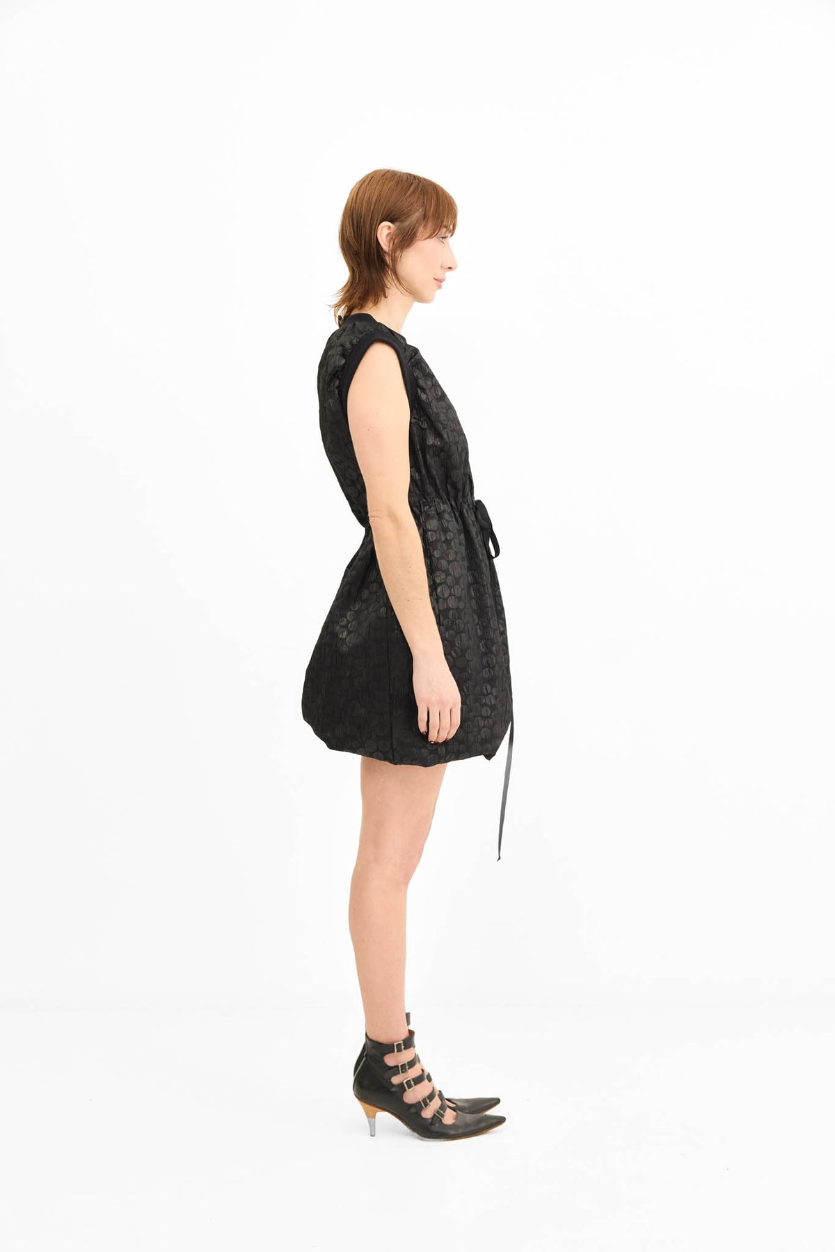 Puff Dress - Black