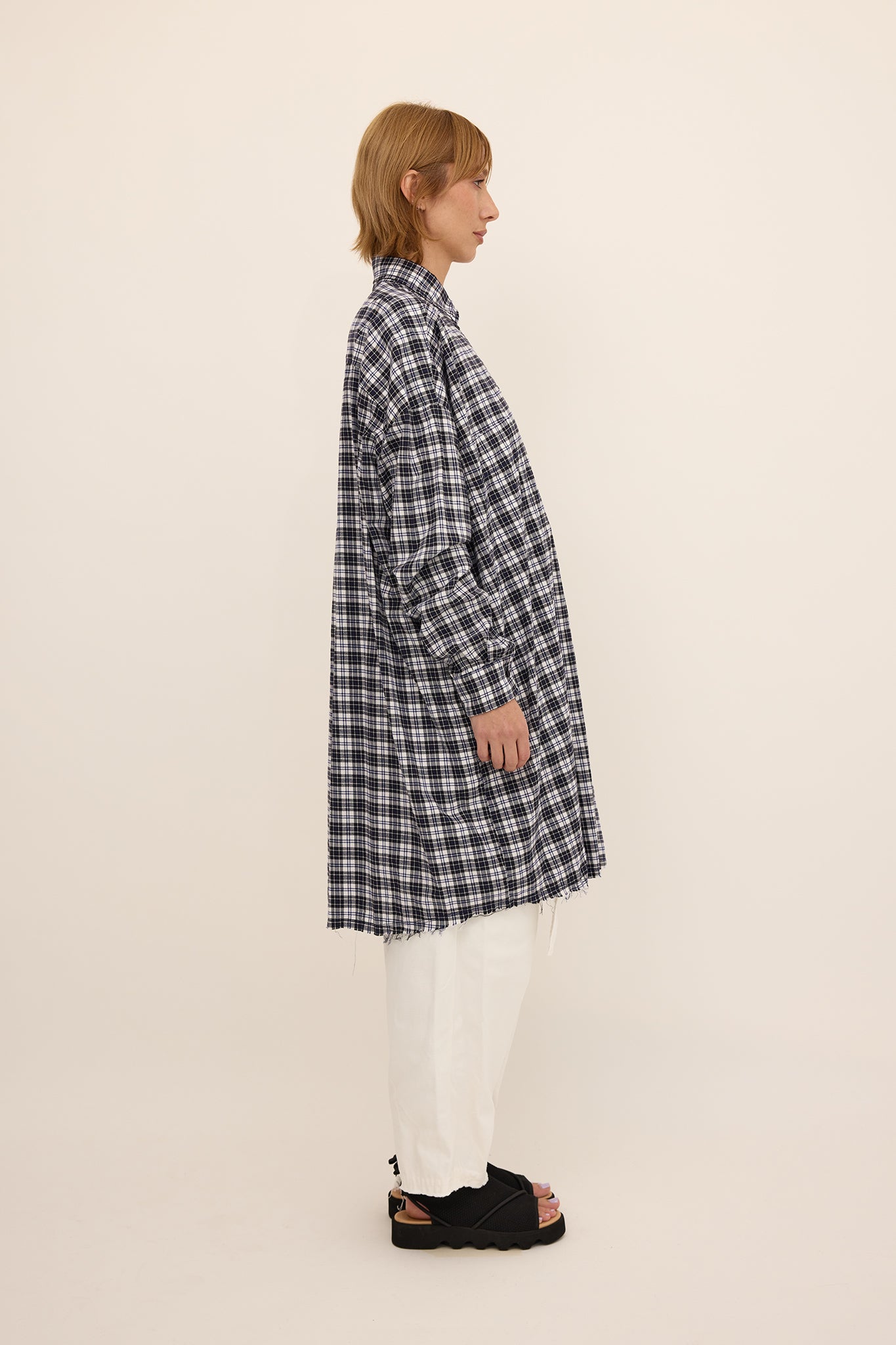 Tia Shirt - Short - Checkered