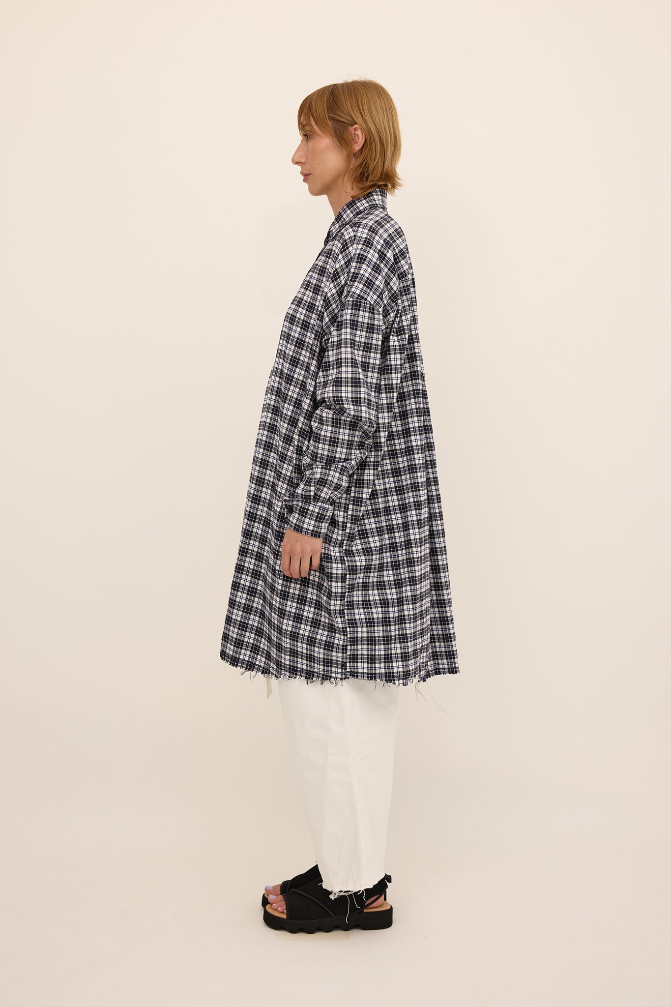 Tia Shirt - Short - Checkered
